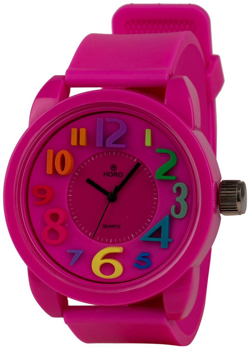 

Horo (Imported) Kids High Quality PCV 3D Round Japanese Movement Watch 50X32mm