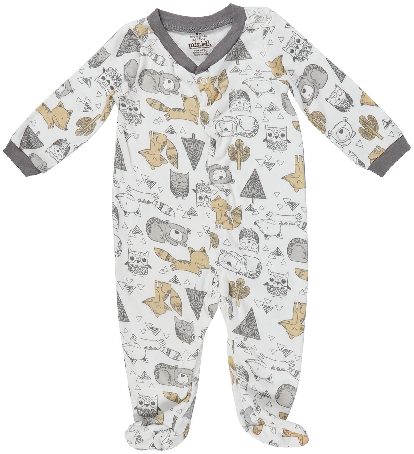 

Indirang Unisex Cotton Printed Romper - Multi