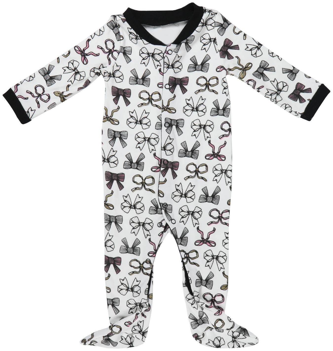 

Indirang Unisex Cotton Printed Romper - Black