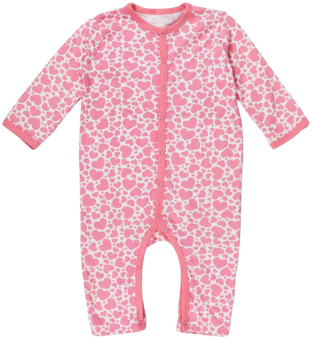 

Indirang Unisex Cotton Printed Romper - Pink