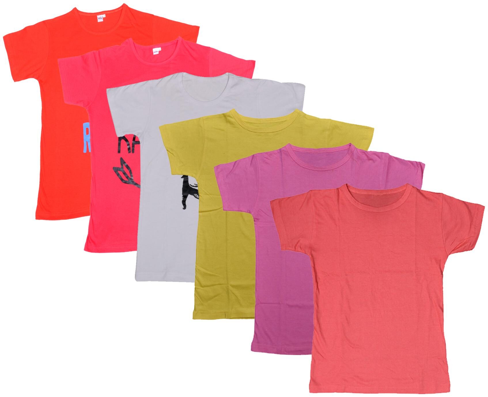 

Indiweaves Boy Cotton Solid T-shirt - Multi