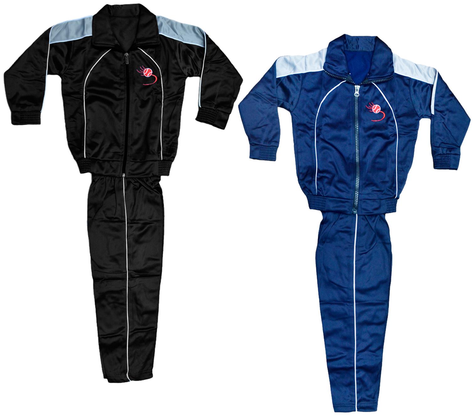 

Indiweaves Polyester Solid Top Bottom Set - Black Blue