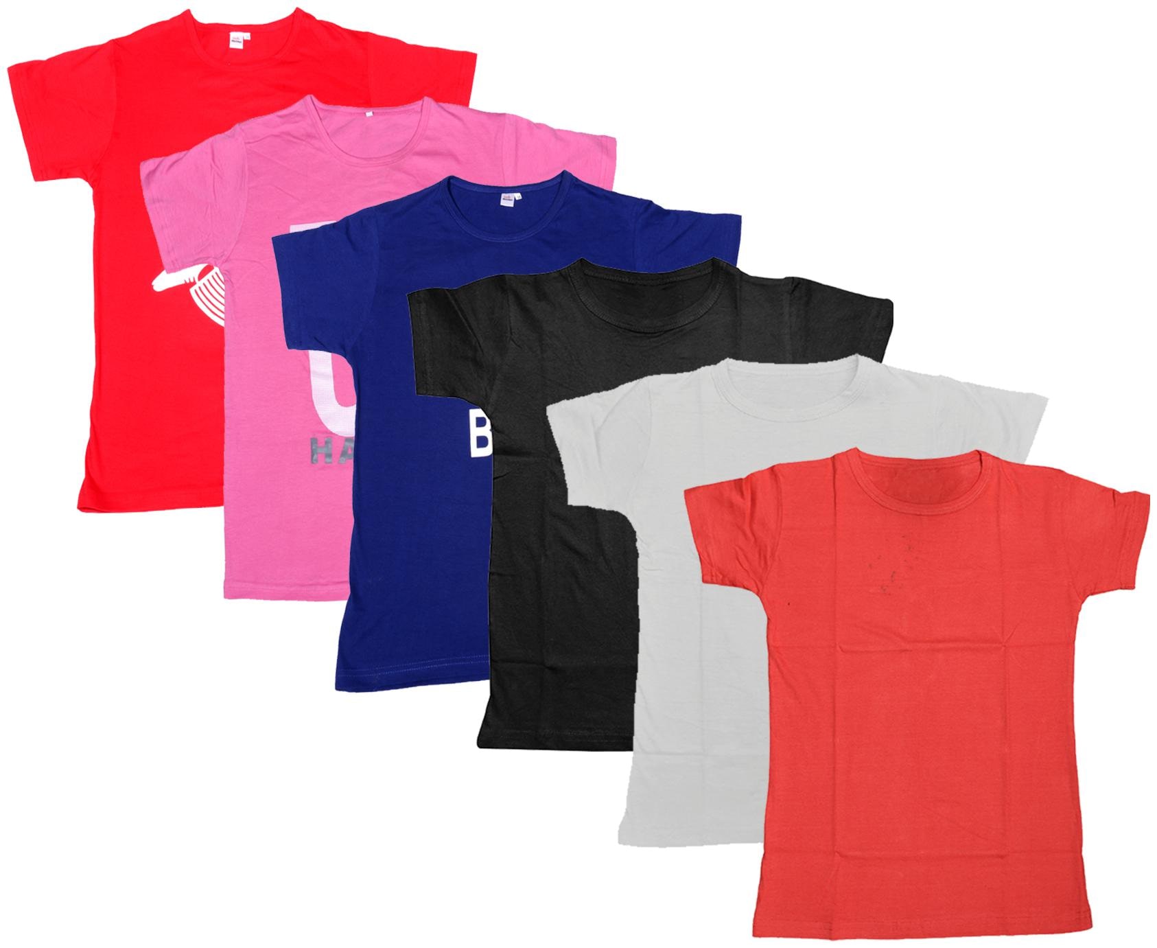 

Indiweaves Boy Cotton Solid T-shirt - Multi
