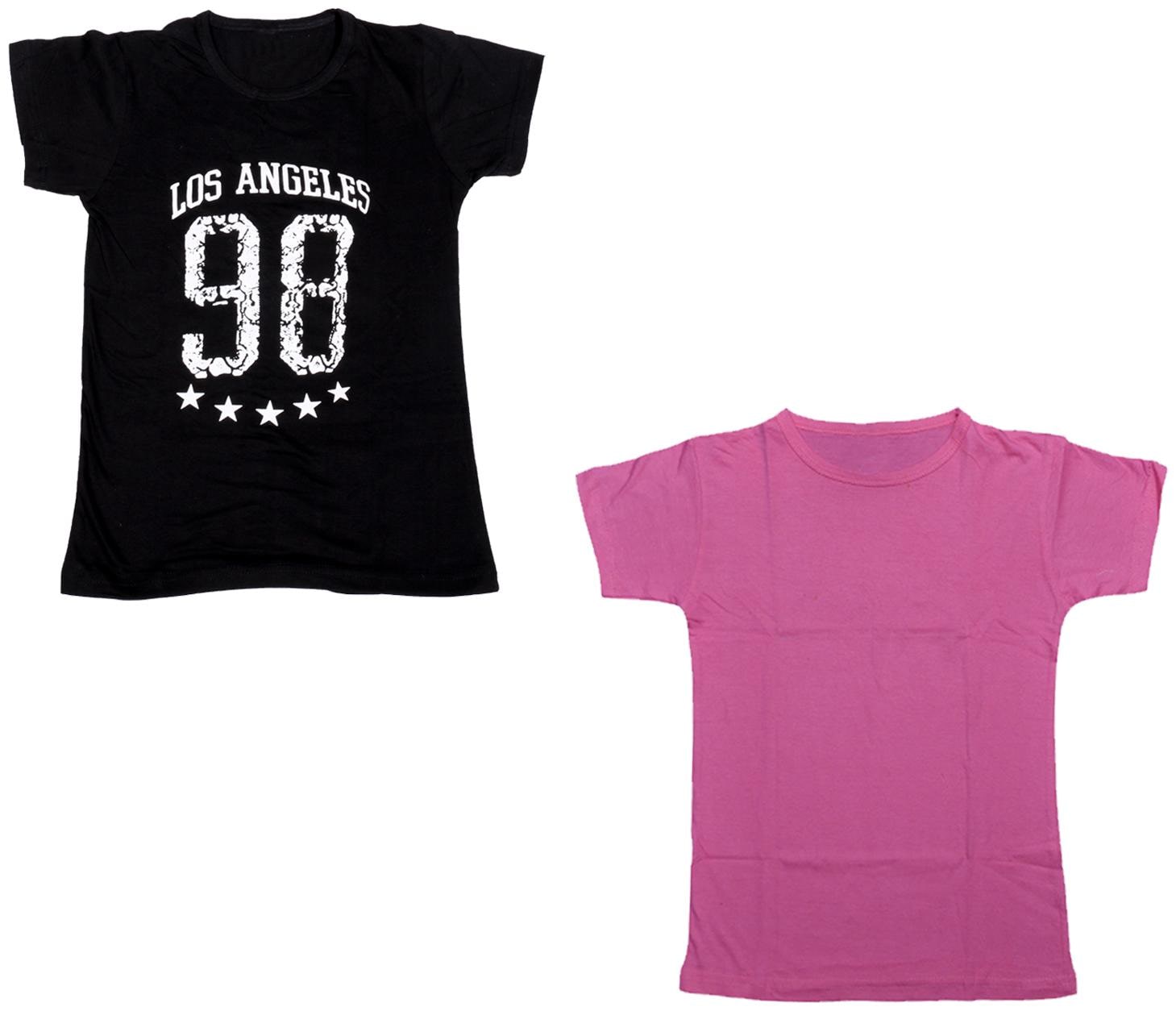 

Indiweaves Boy Cotton Solid T-shirt - Multi