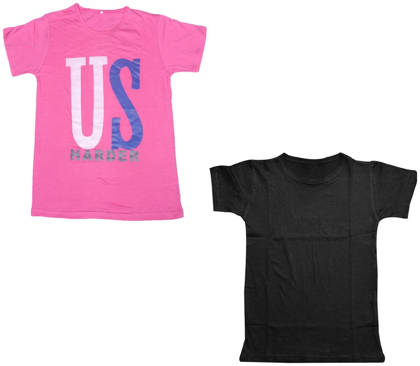 

Indiweaves Boy Cotton Solid T-shirt - Multi