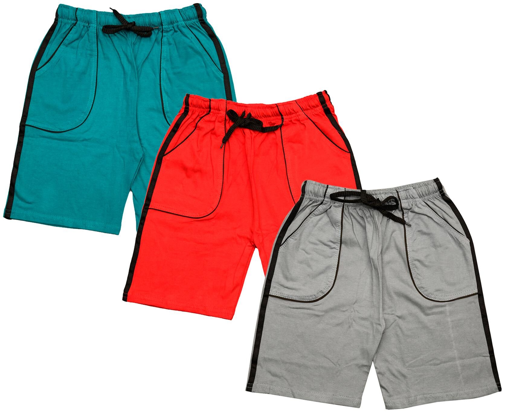 

Indiweaves Boy Solid Shorts 3 4ths - Multi