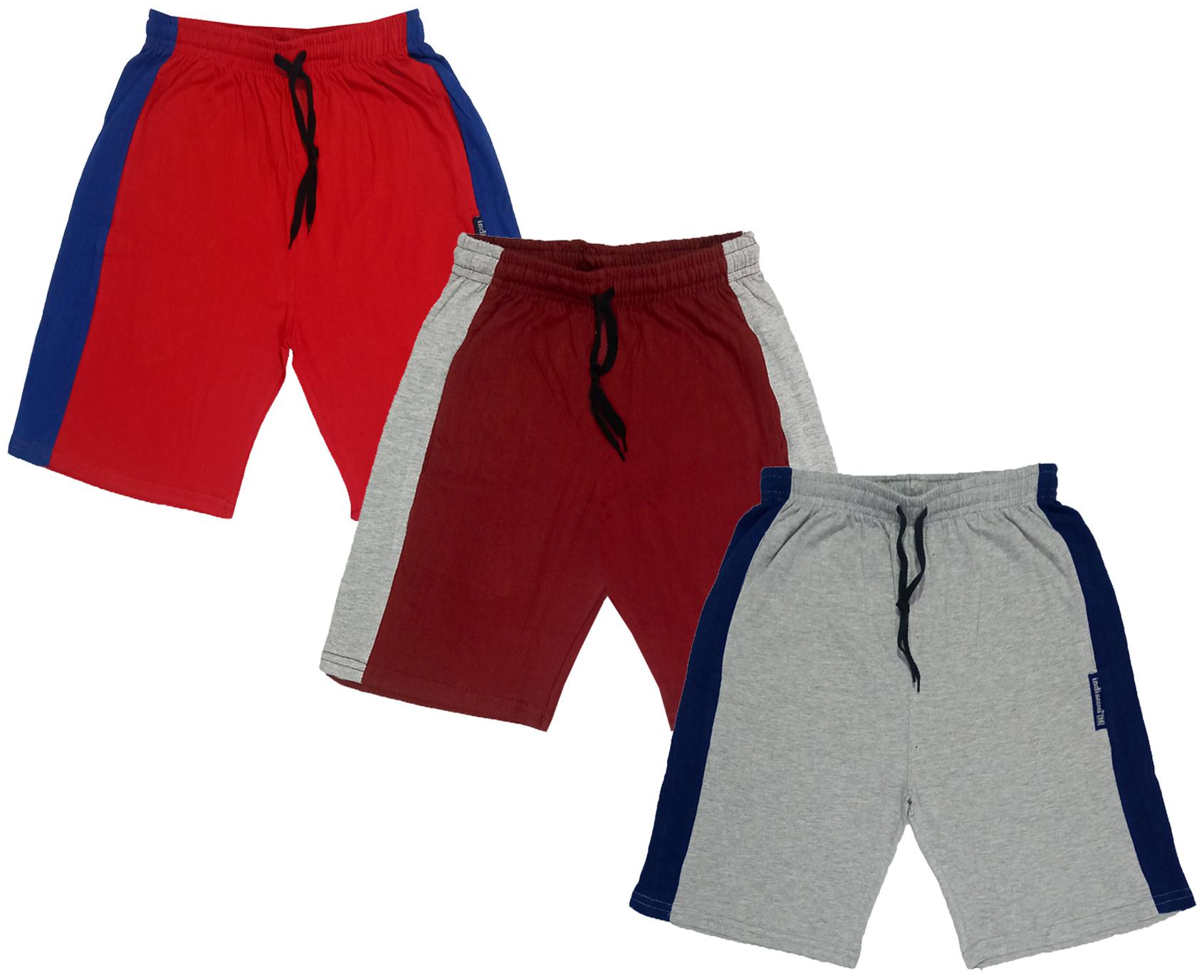 

Indiweaves Boy Solid Shorts 3 4ths - Multi