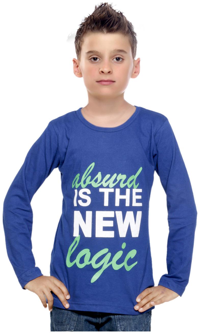 

Indiweaves Boy Cotton Printed T-shirt - Purple