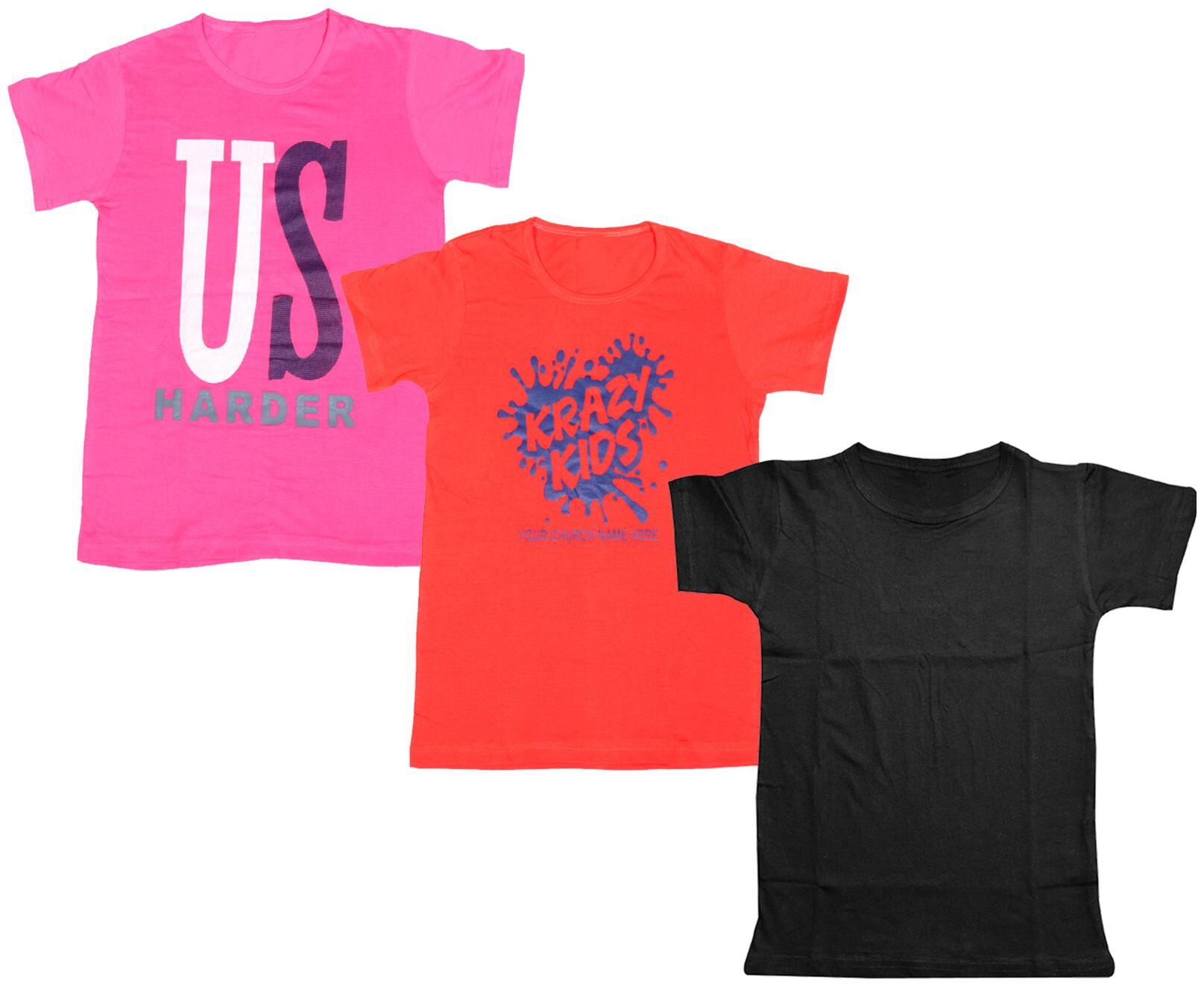 

Indiweaves Boy Cotton Solid T-shirt - Multi