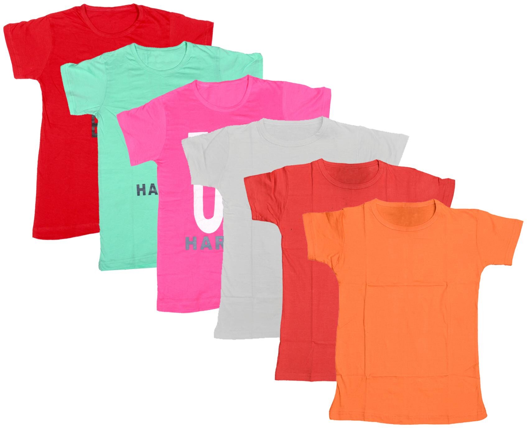 

Indiweaves Boy Cotton Solid T-shirt - Multi