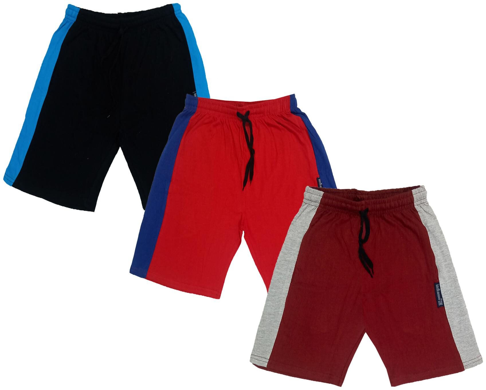 

Indiweaves Boy Solid Shorts 3 4ths - Multi