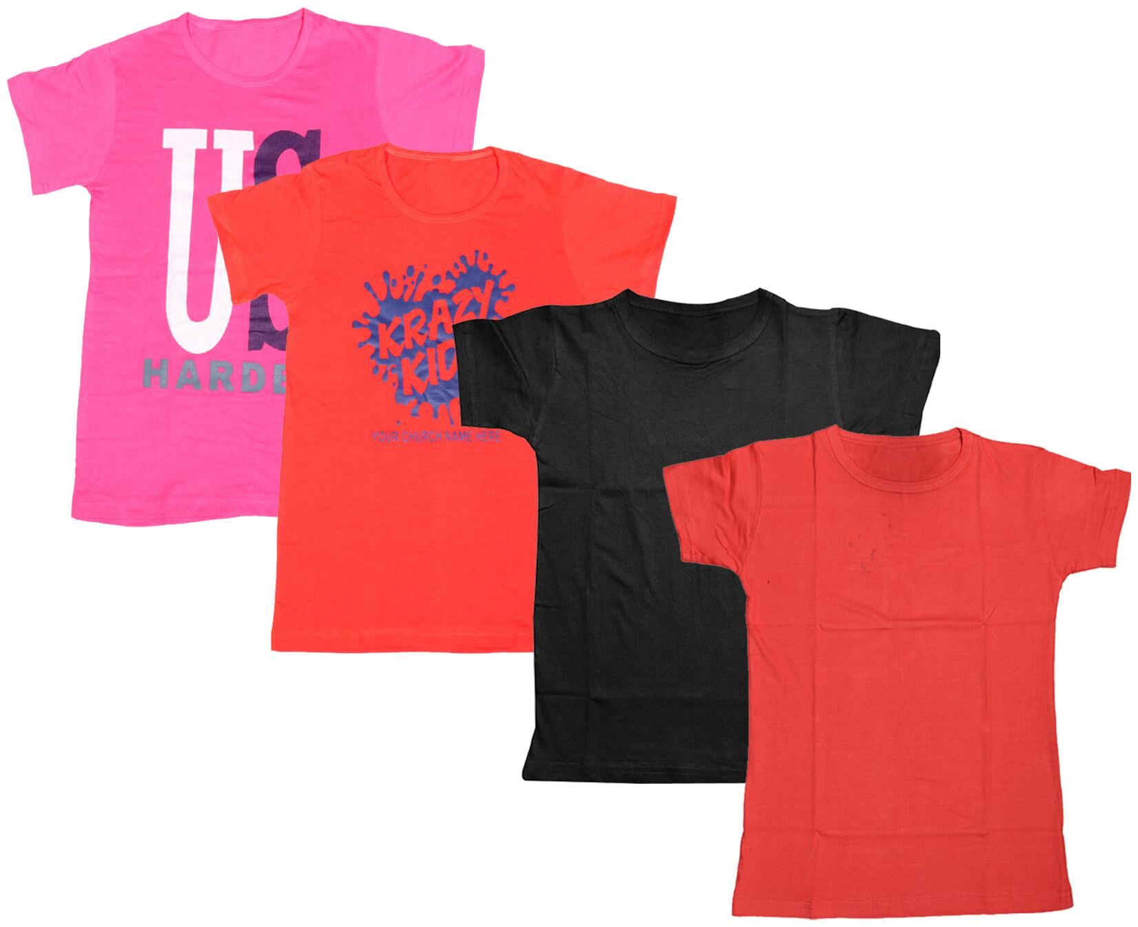 

Indiweaves Boy Cotton Solid T-shirt - Multi