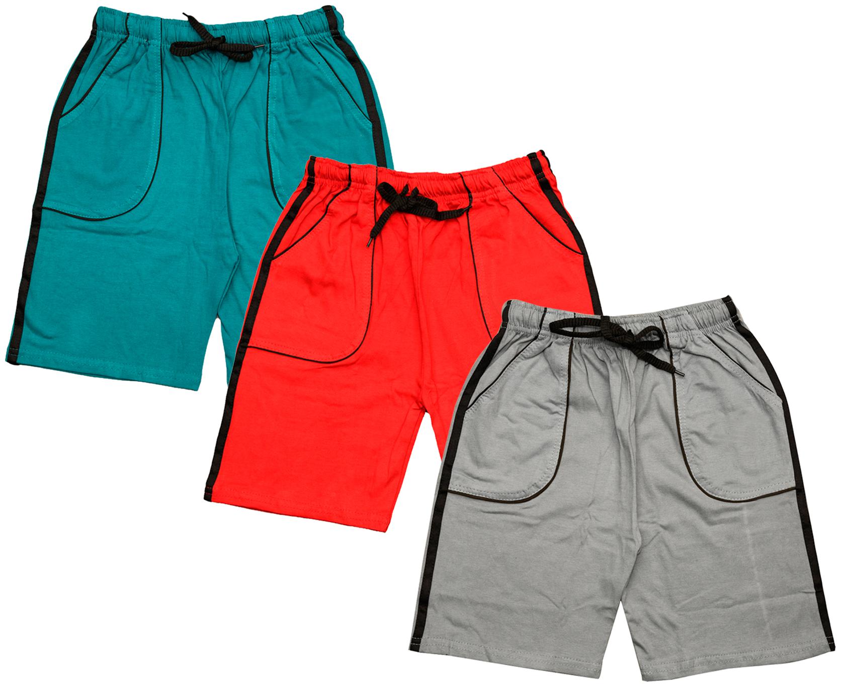 

Indiweaves Boy Solid Shorts 3 4ths - Multi