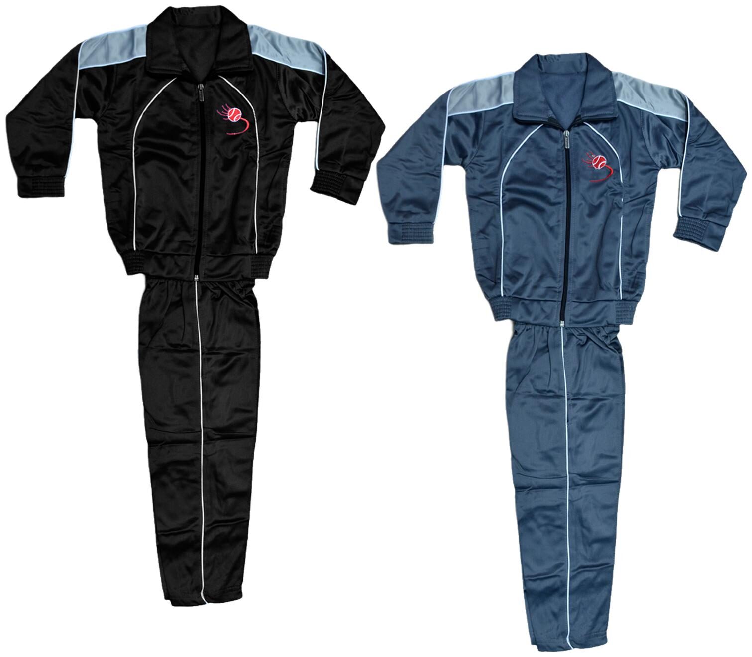 

Indiweaves Polyester Solid Top Bottom Set - Grey Black