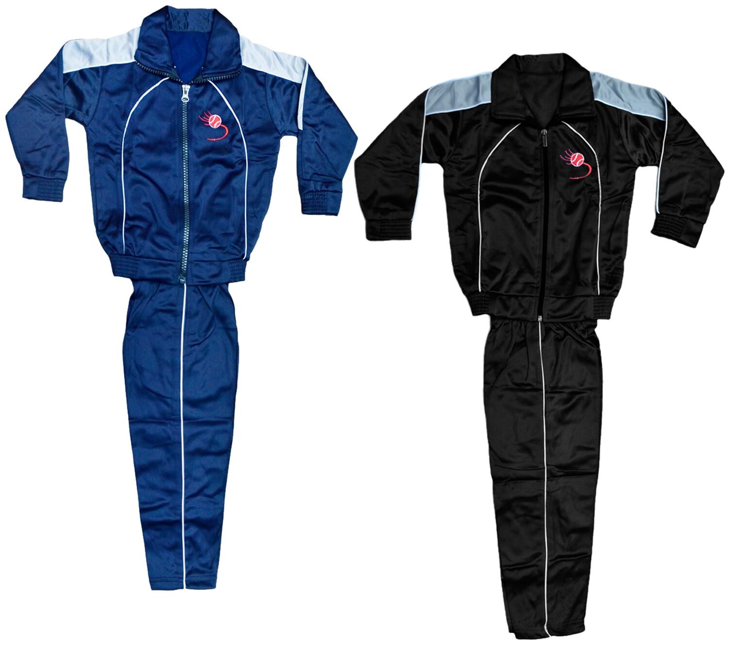 

Indiweaves Polyester Solid Top Bottom Set - Black Blue