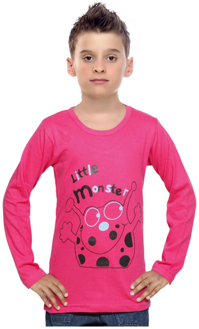 

Indiweaves Boy Cotton Printed T-shirt - Pink