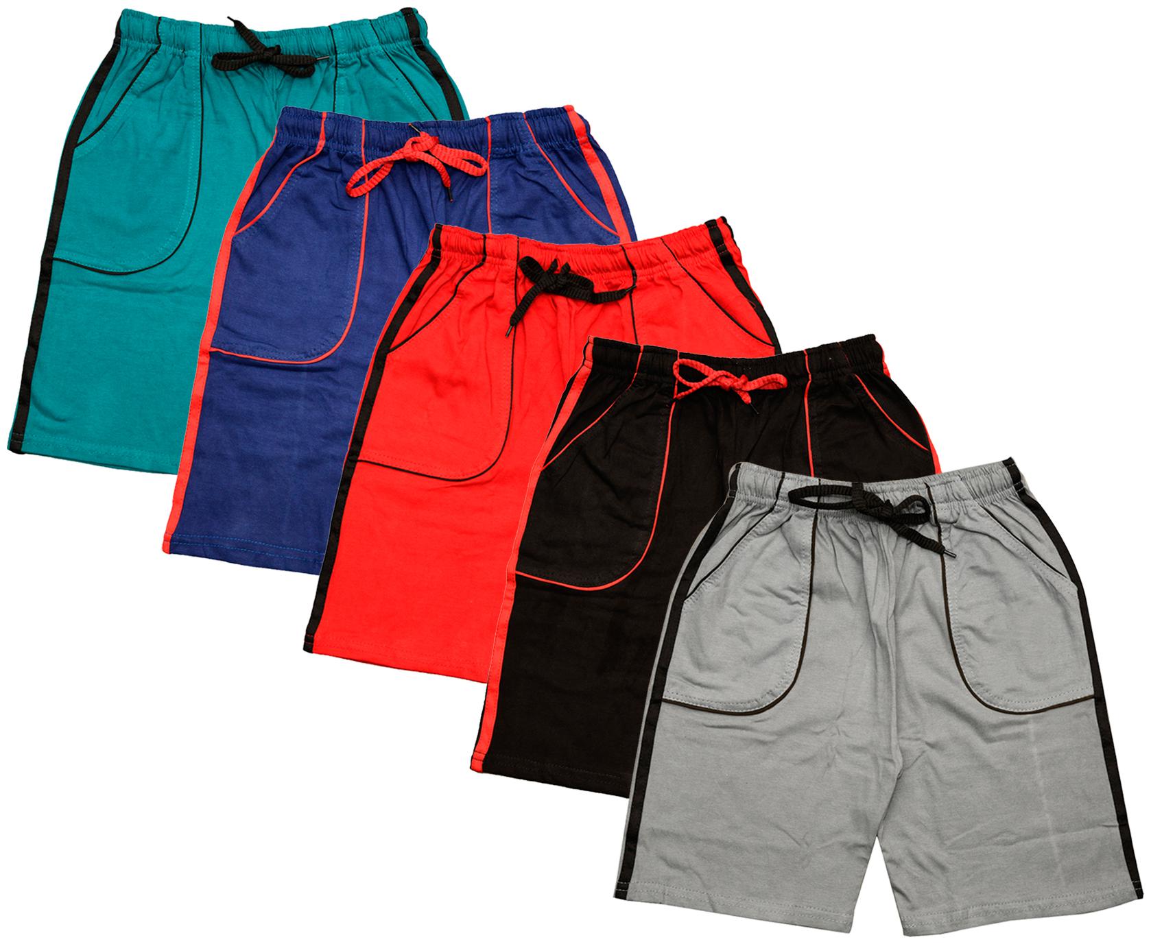 

Indiweaves Boy Solid Shorts 3 4ths - Multi