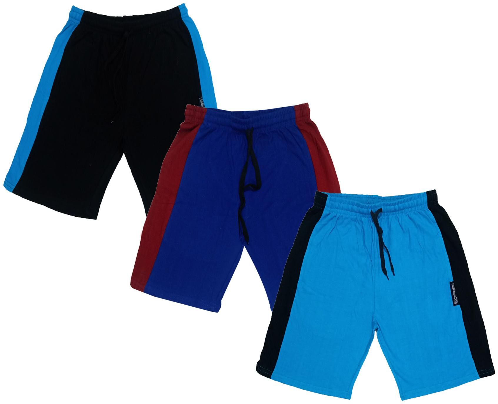 

Indiweaves Boy Solid Shorts 3 4ths - Multi