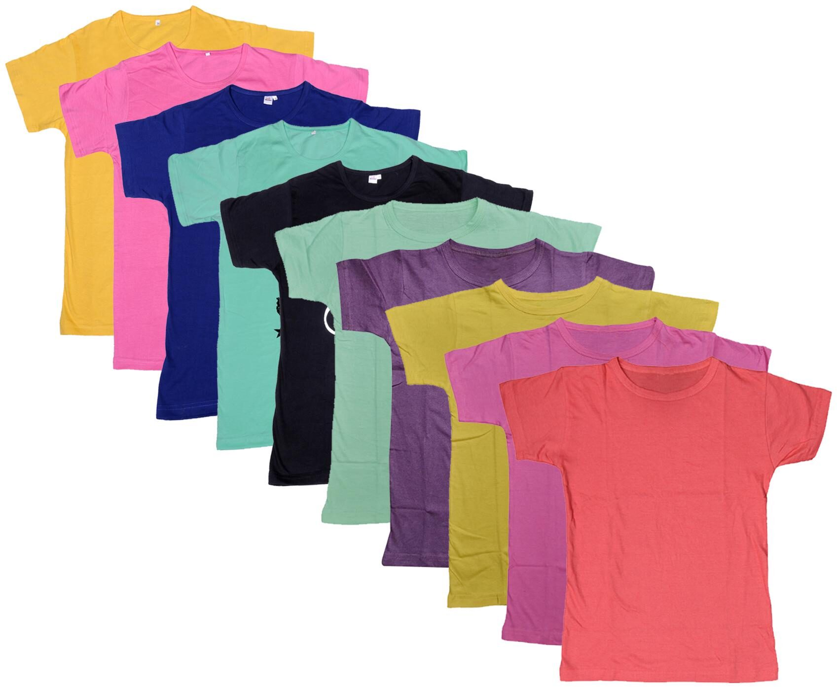 

Indiweaves Boy Cotton Solid T-shirt - Multi