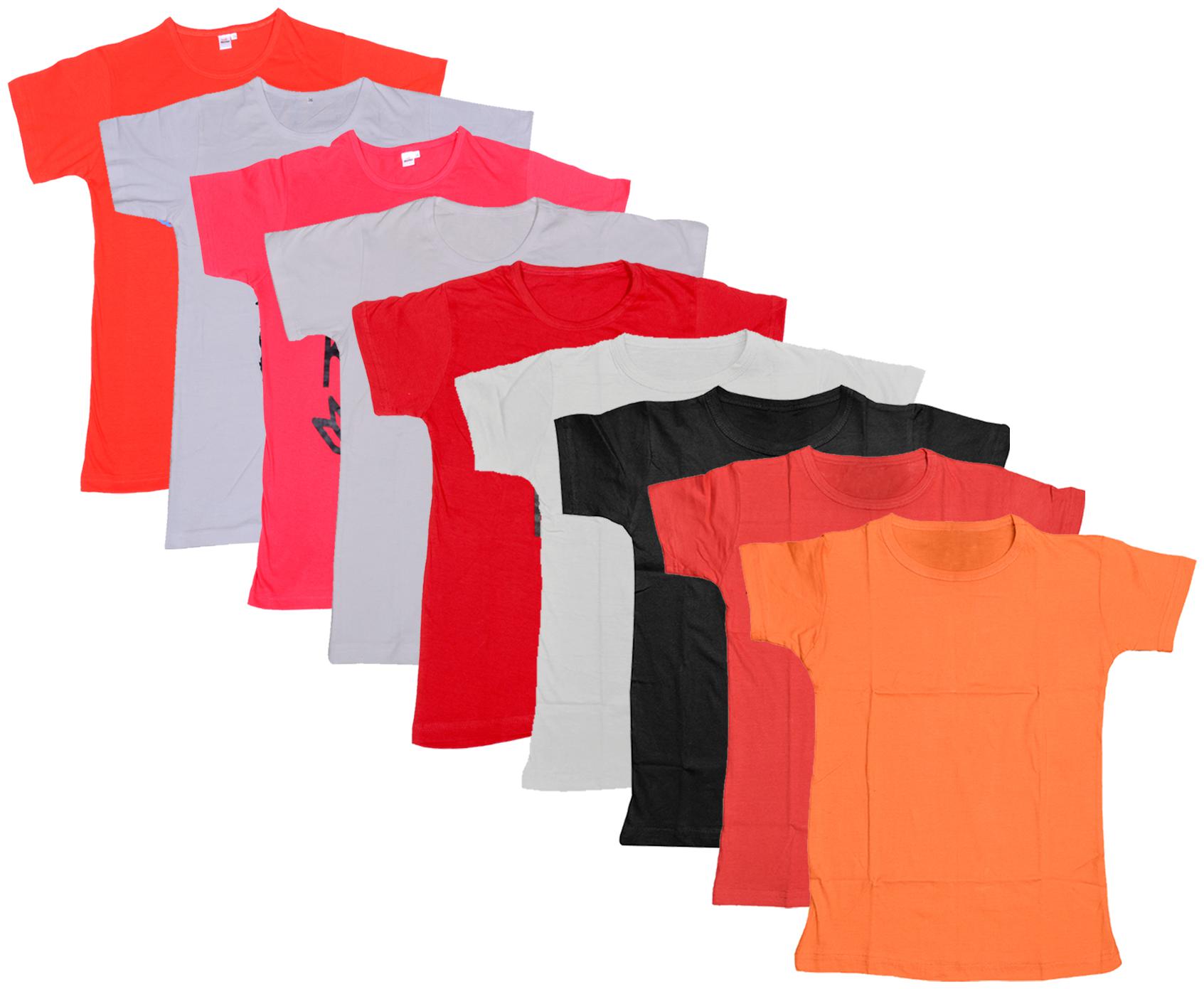 

Indiweaves Boy Cotton Solid T-shirt - Multi