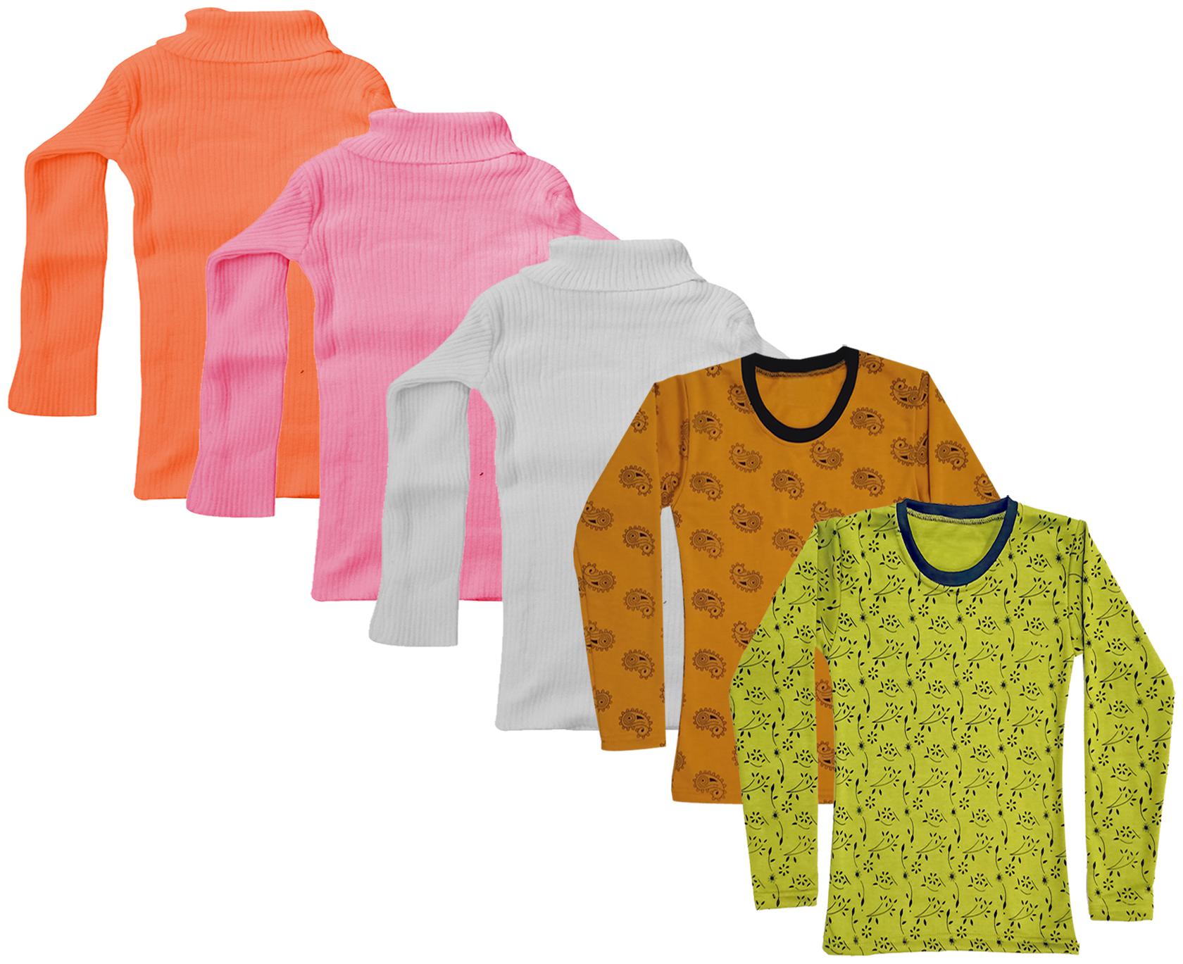 

Indiweaves Girl Wool Printed T shirt - Multi