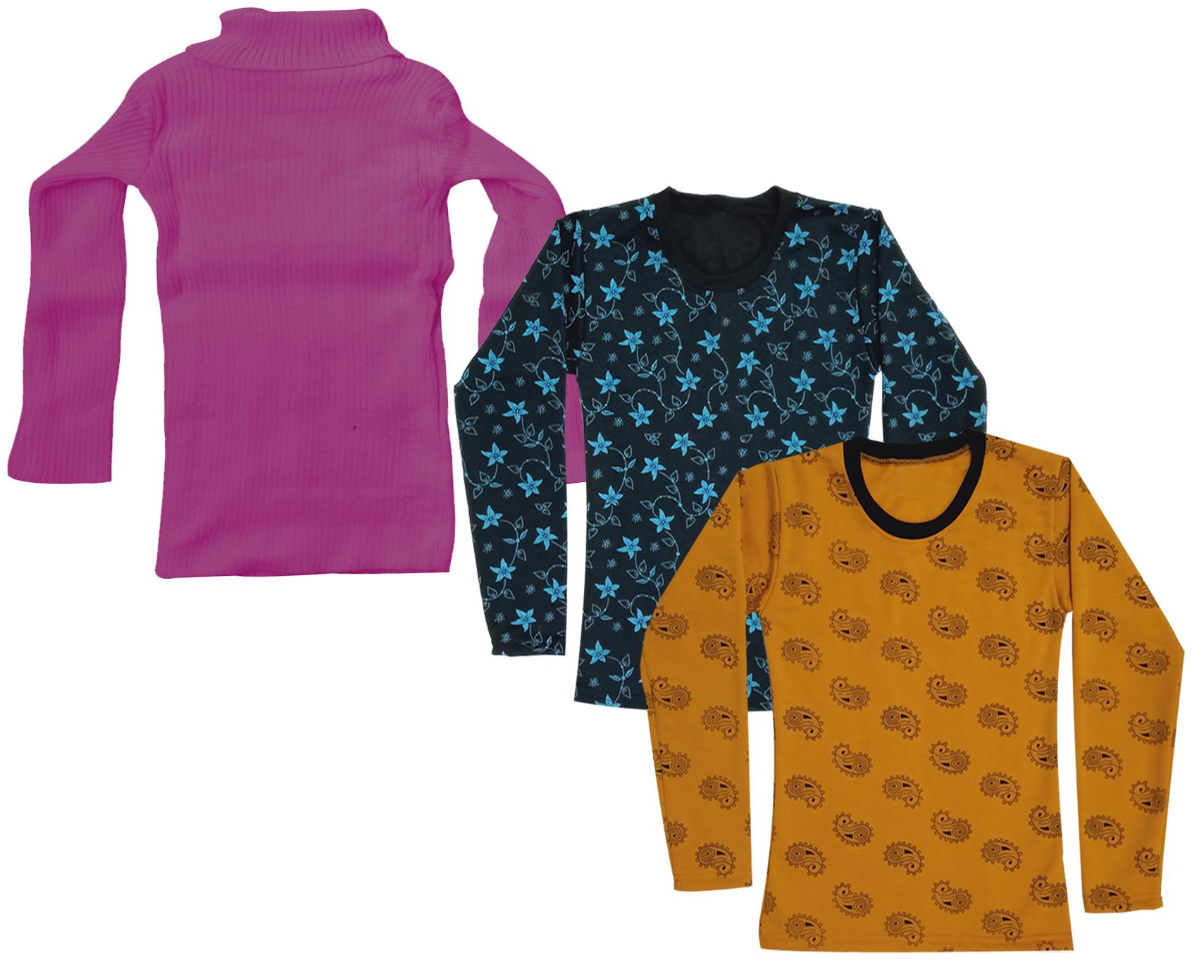 

Indiweaves Girl Wool Printed T shirt - Multi