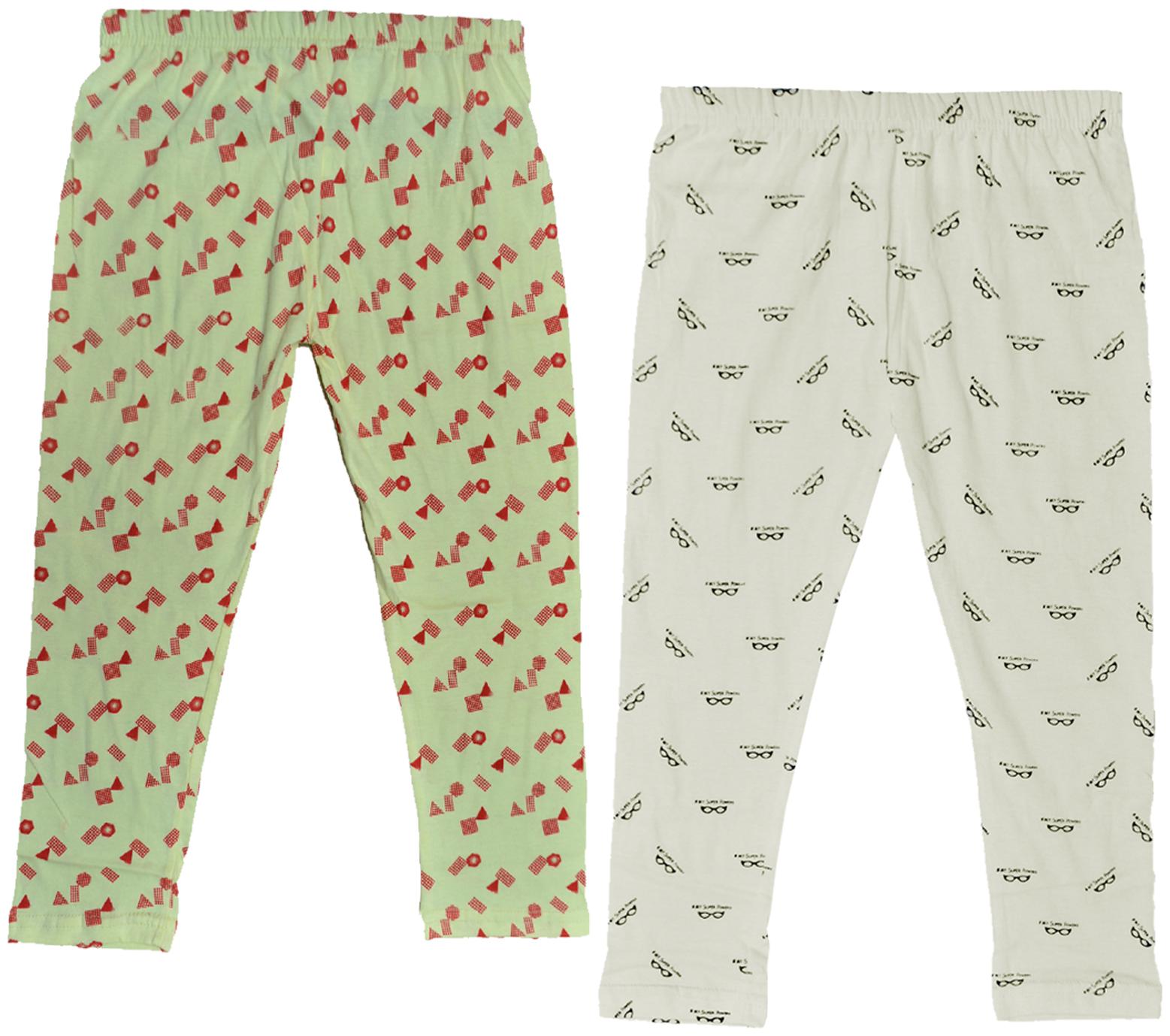 

Indiweaves Girl Cotton Printed Capri - Multi
