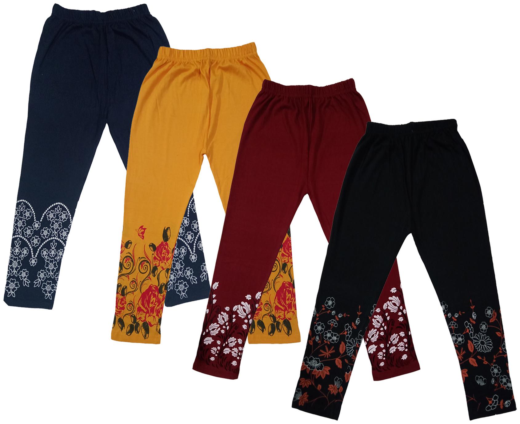 

Indiweaves Girl Cotton Printed Capri - Multi