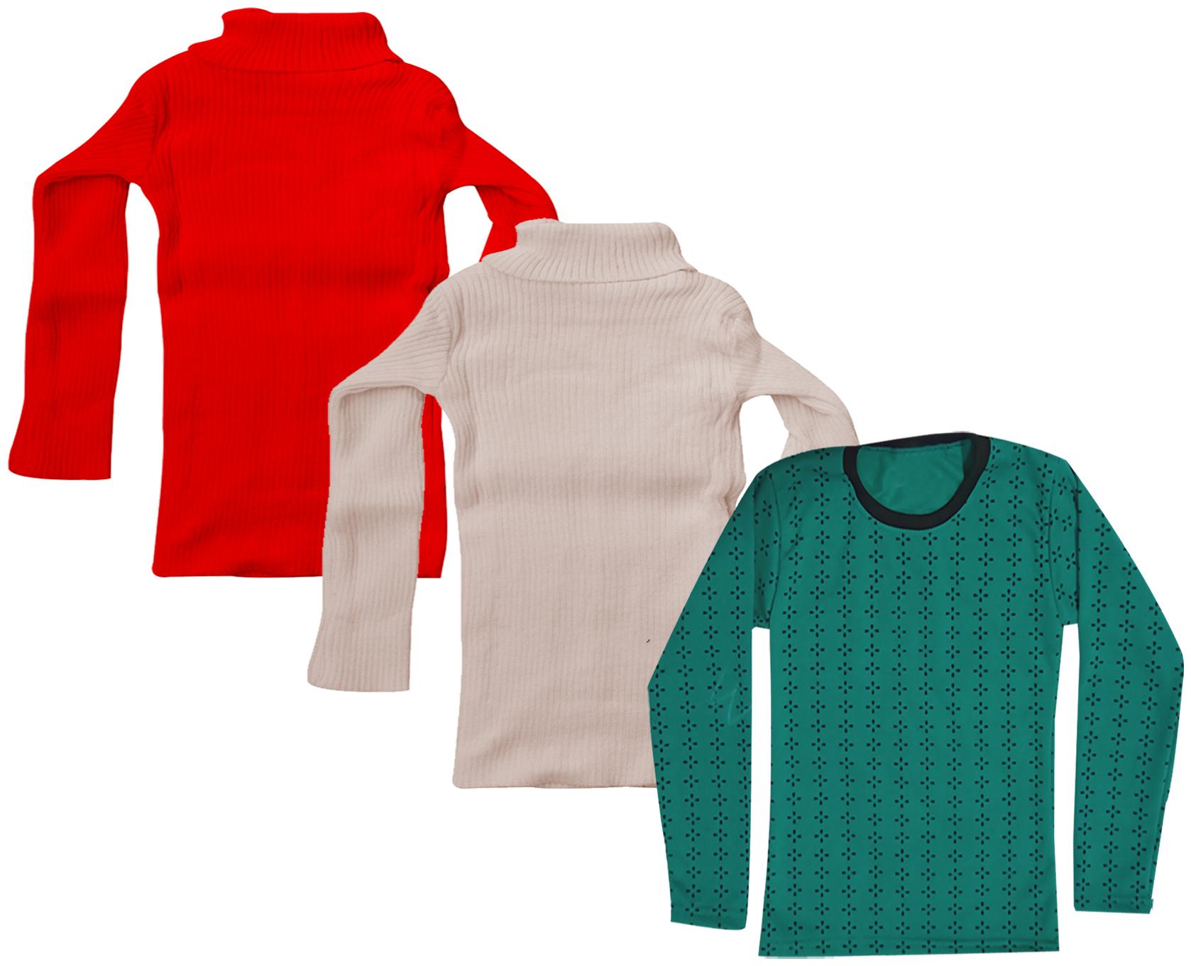 

Indiweaves Girl Wool Printed T shirt - Multi