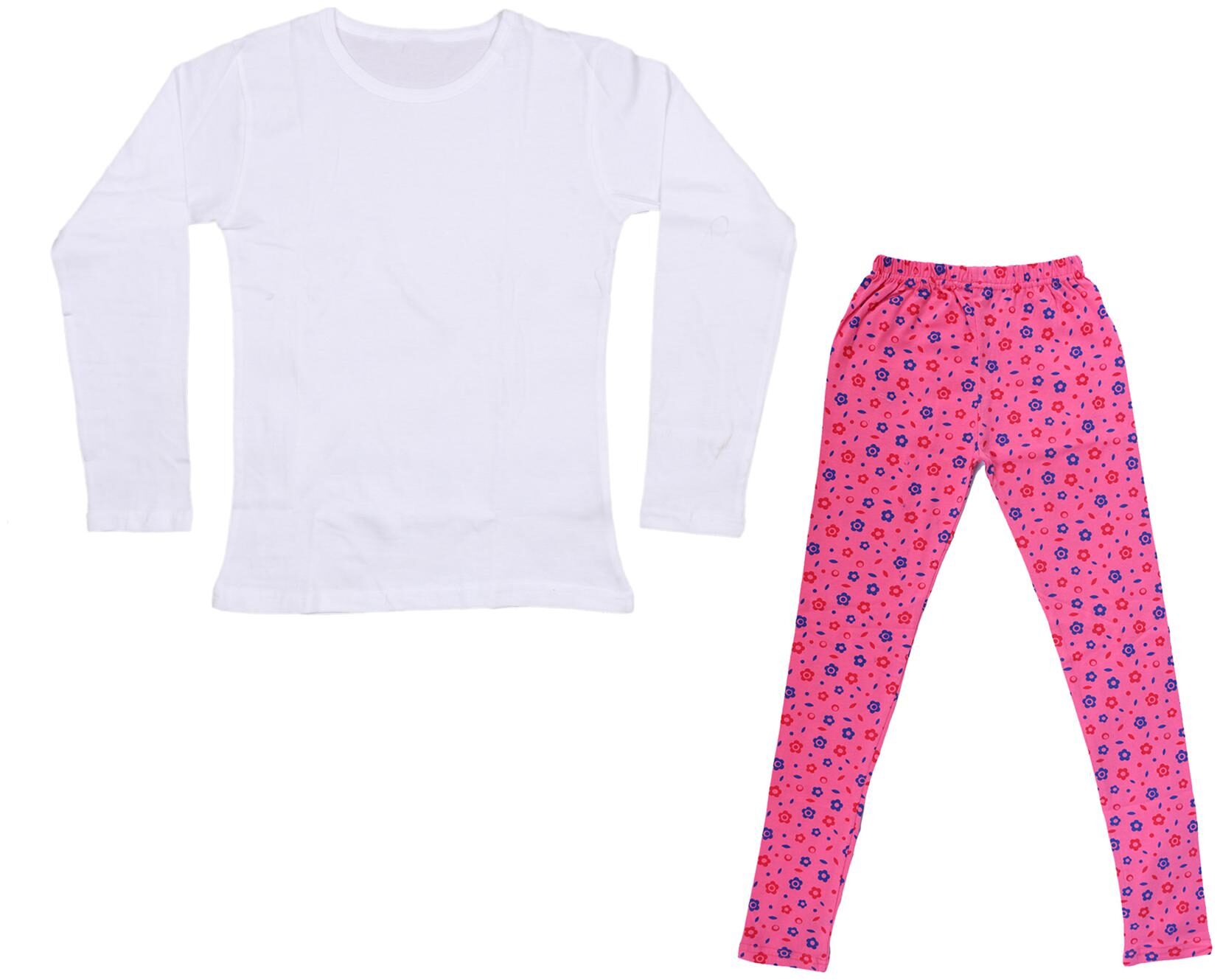 

Indiweaves Girl Cotton Solid T shirt - Multi