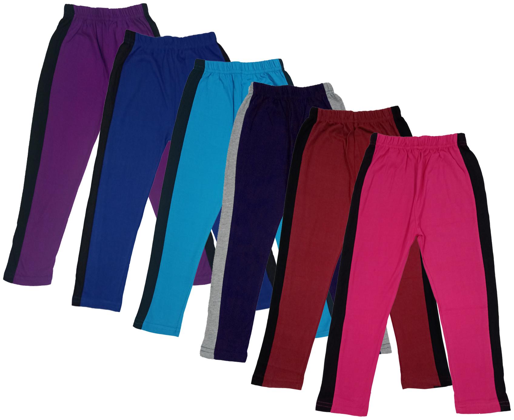 

Indiweaves Girl Cotton Solid Capri - Multi