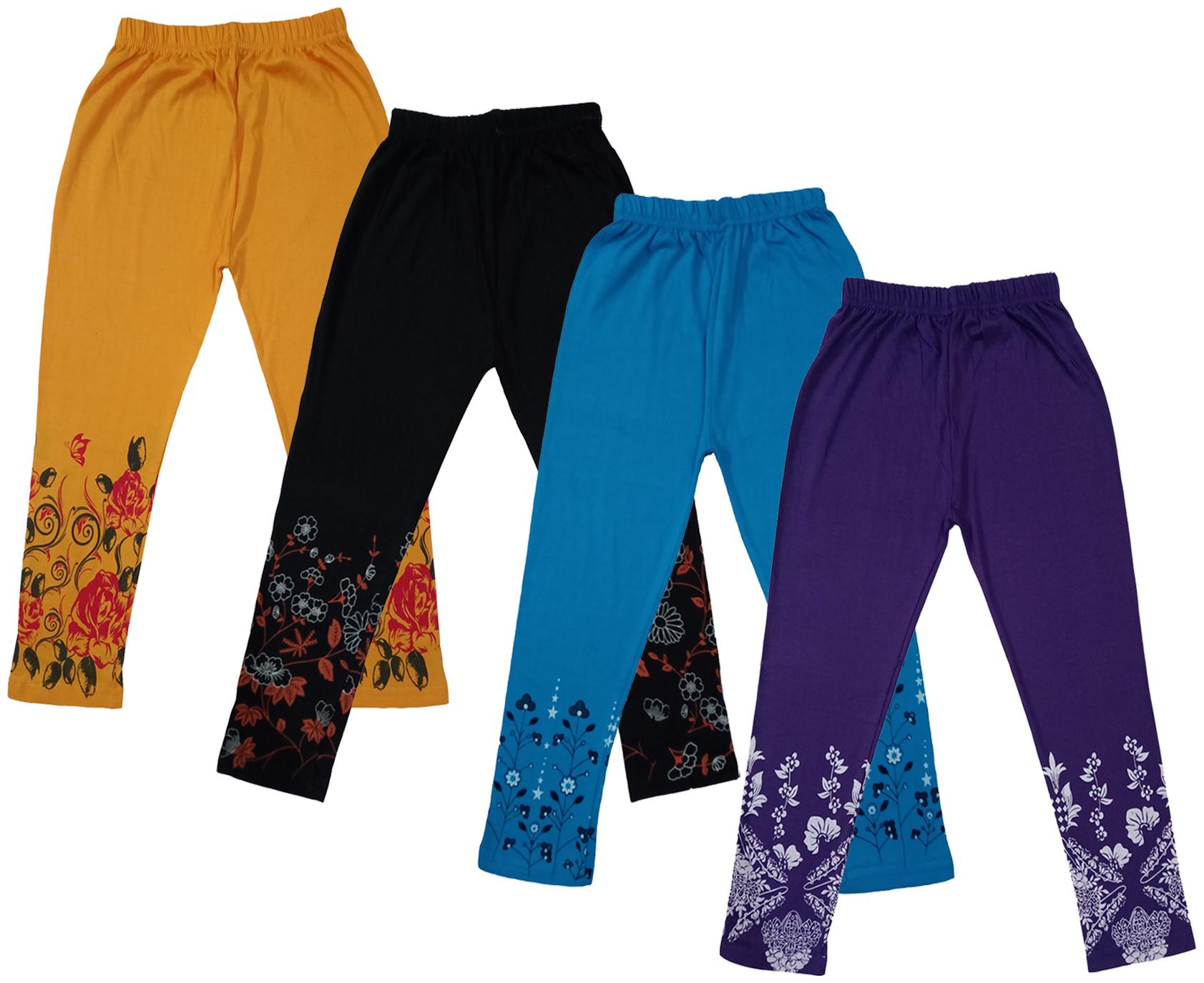

Indiweaves Girl Cotton Printed Capri - Multi