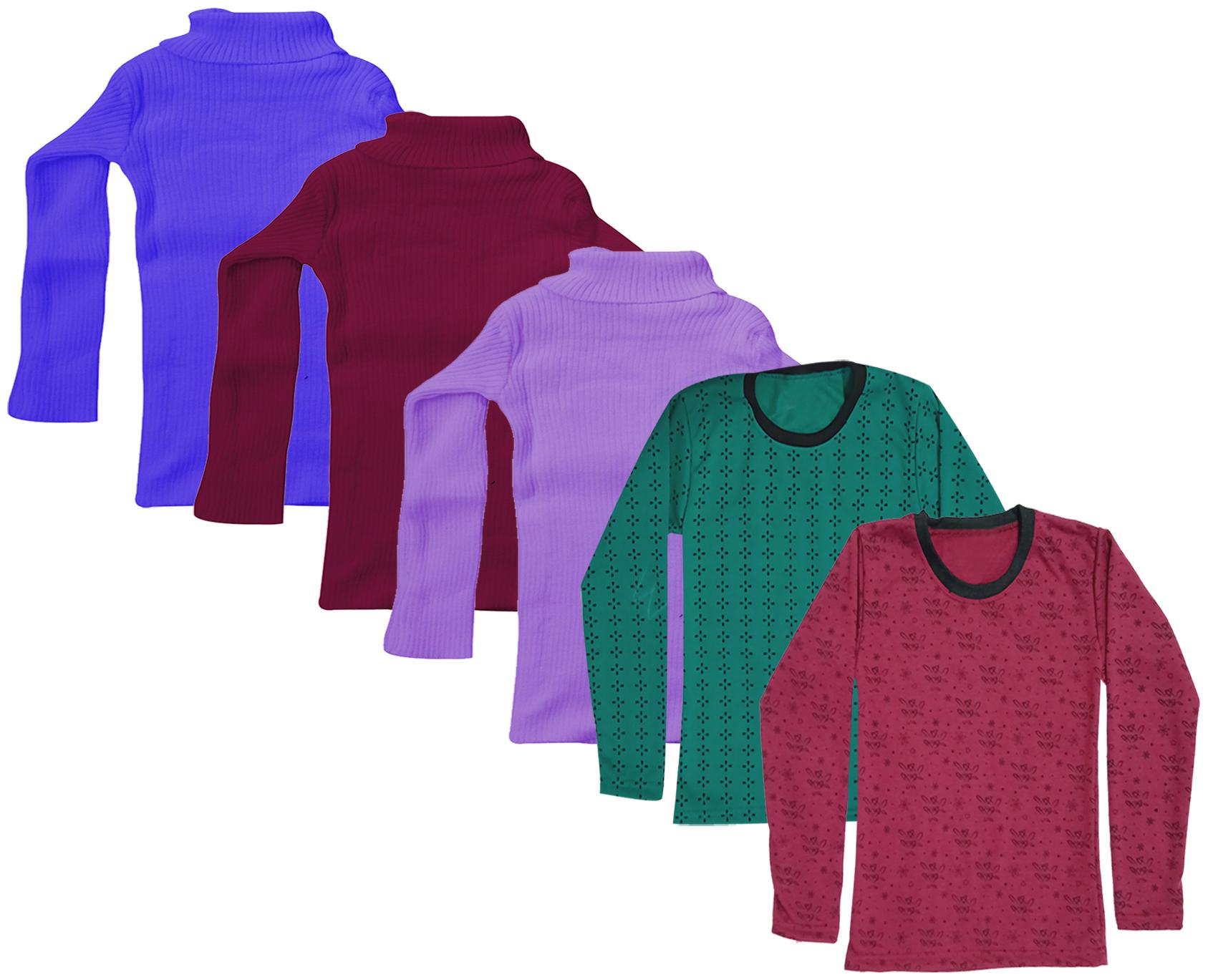 

Indiweaves Girl Wool Printed T shirt - Multi