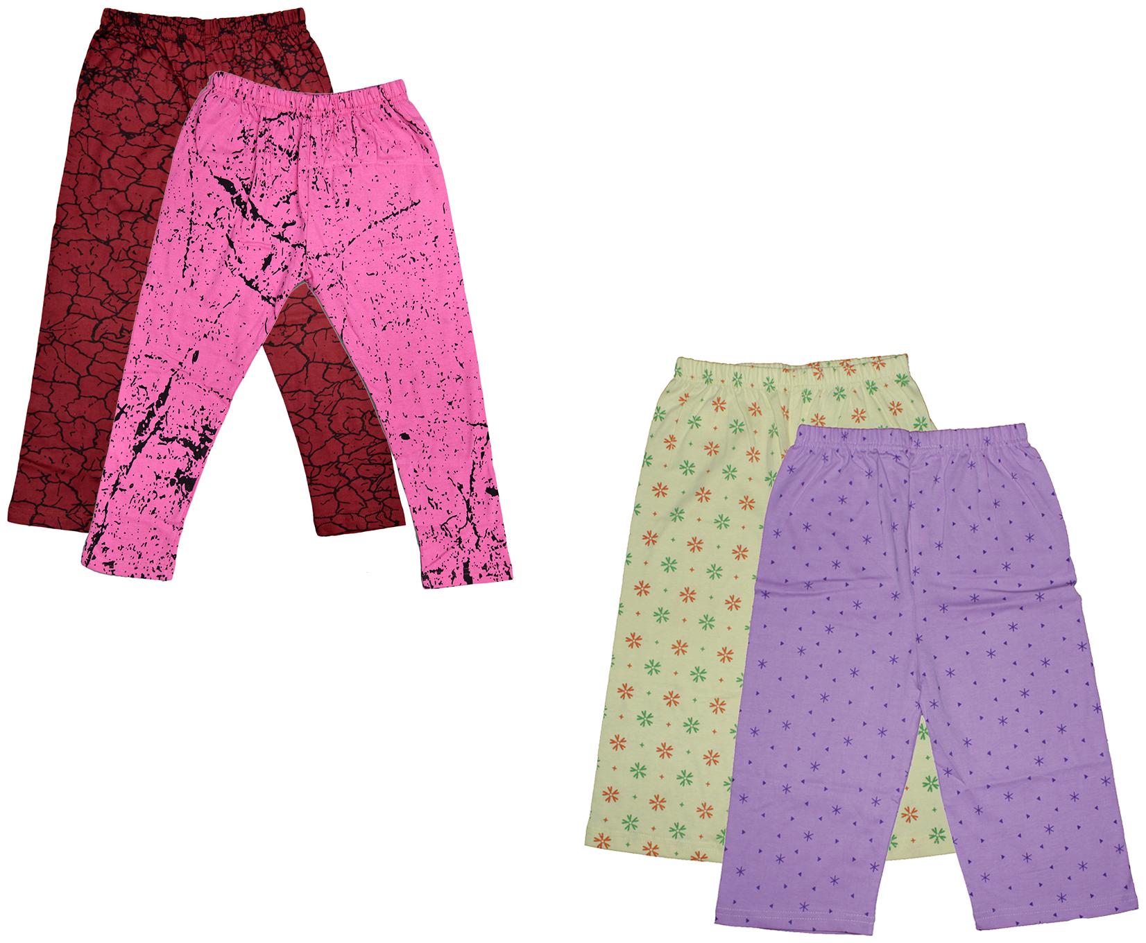 

Indiweaves Girl Cotton Printed Capri - Multi