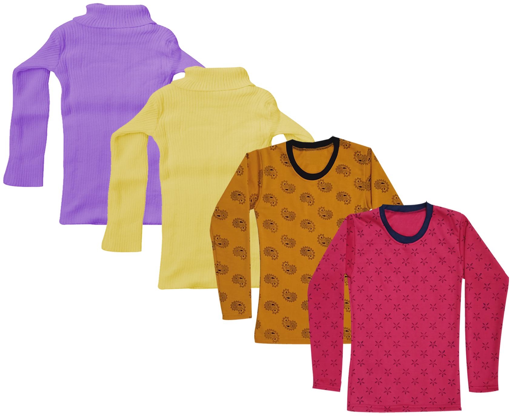 

Indiweaves Girl Wool Printed T shirt - Multi