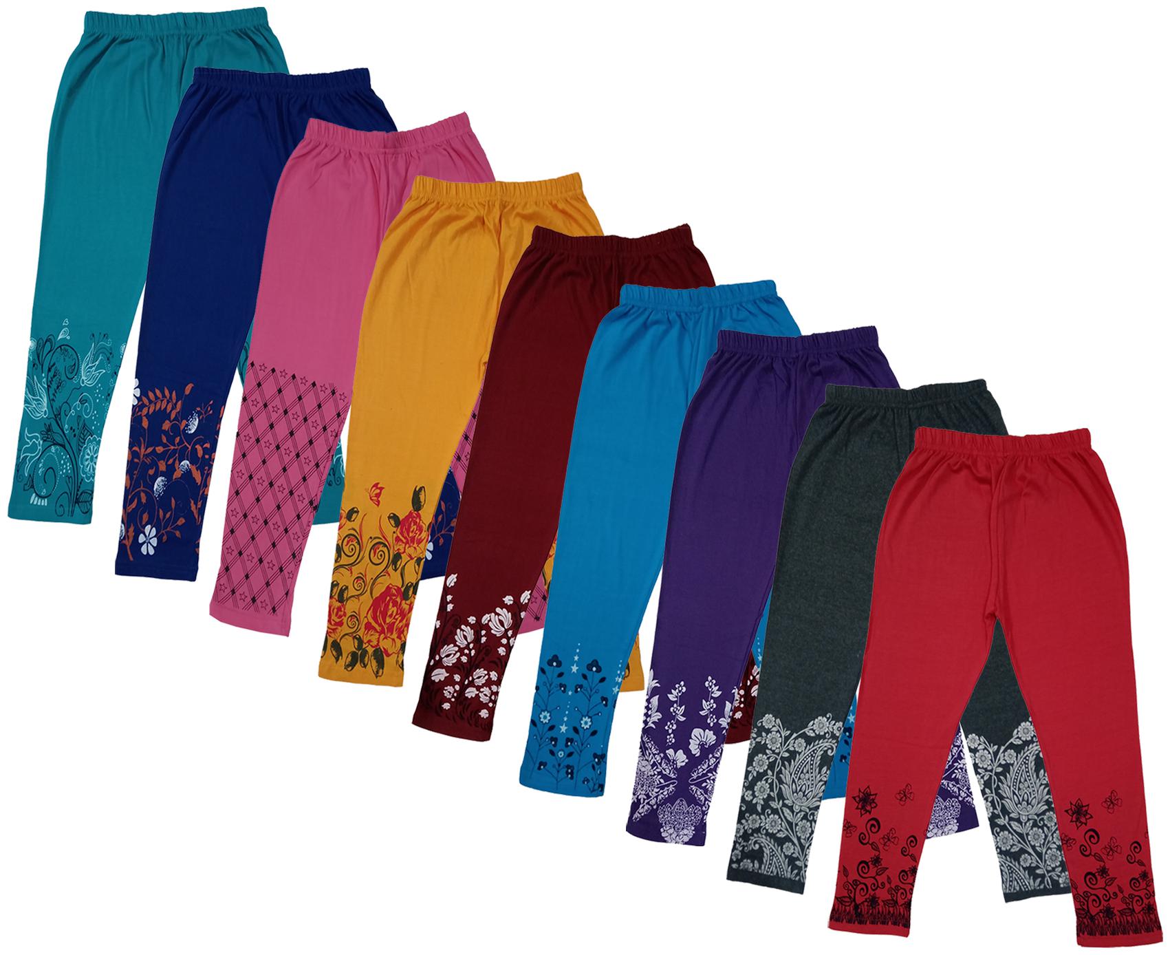 

Indiweaves Girl Cotton Printed Capri - Multi