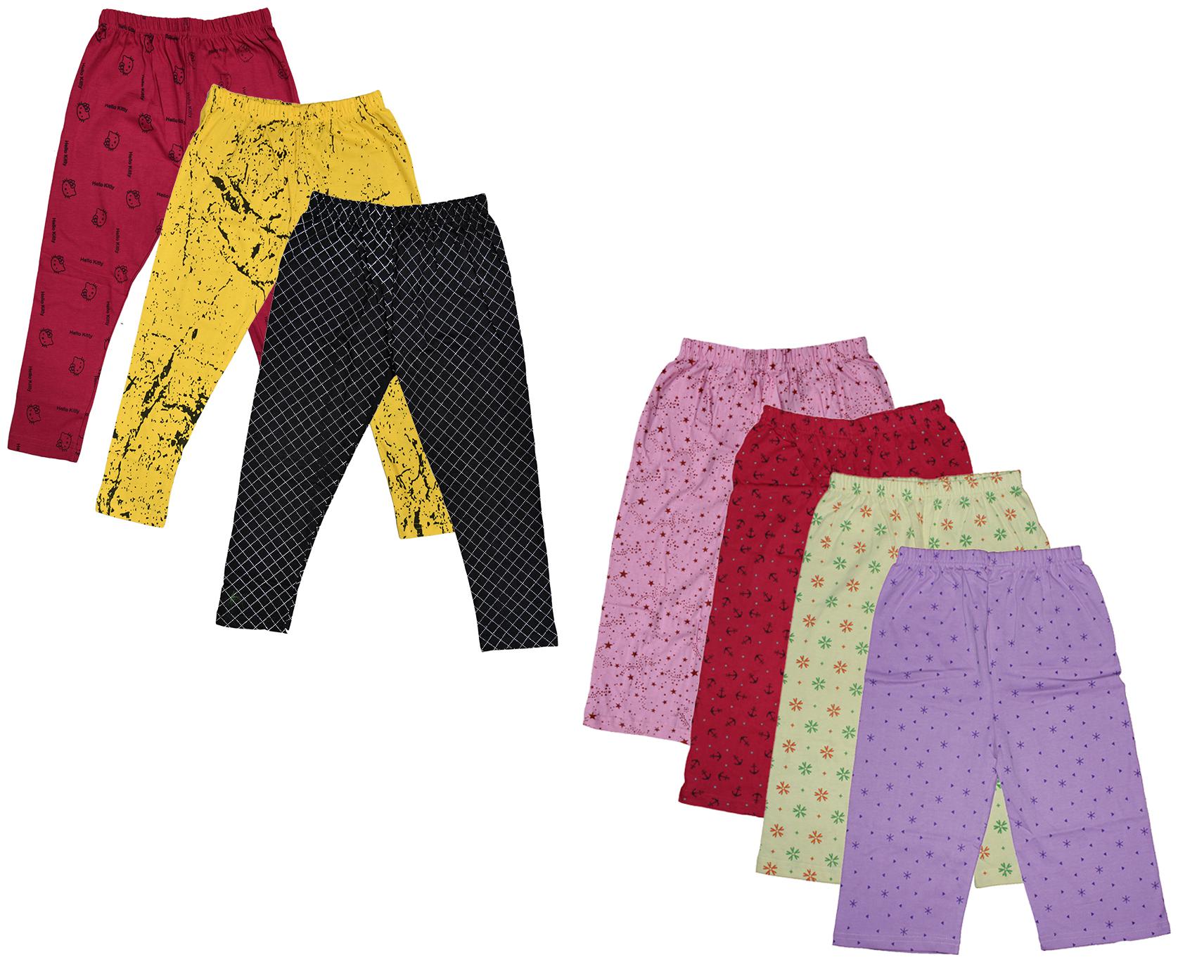 

Indiweaves Girl Cotton Printed Capri - Multi