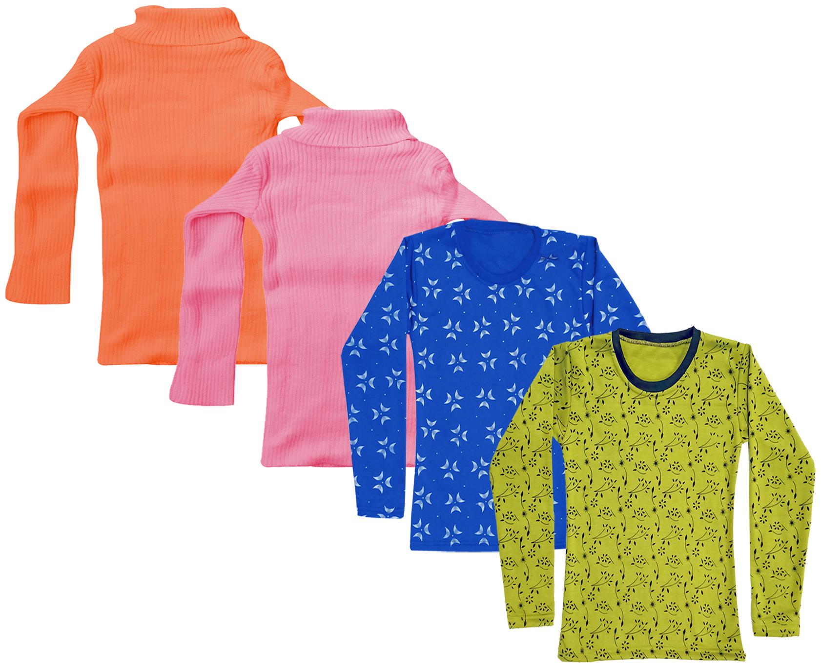 

Indiweaves Girl Wool Printed T shirt - Multi