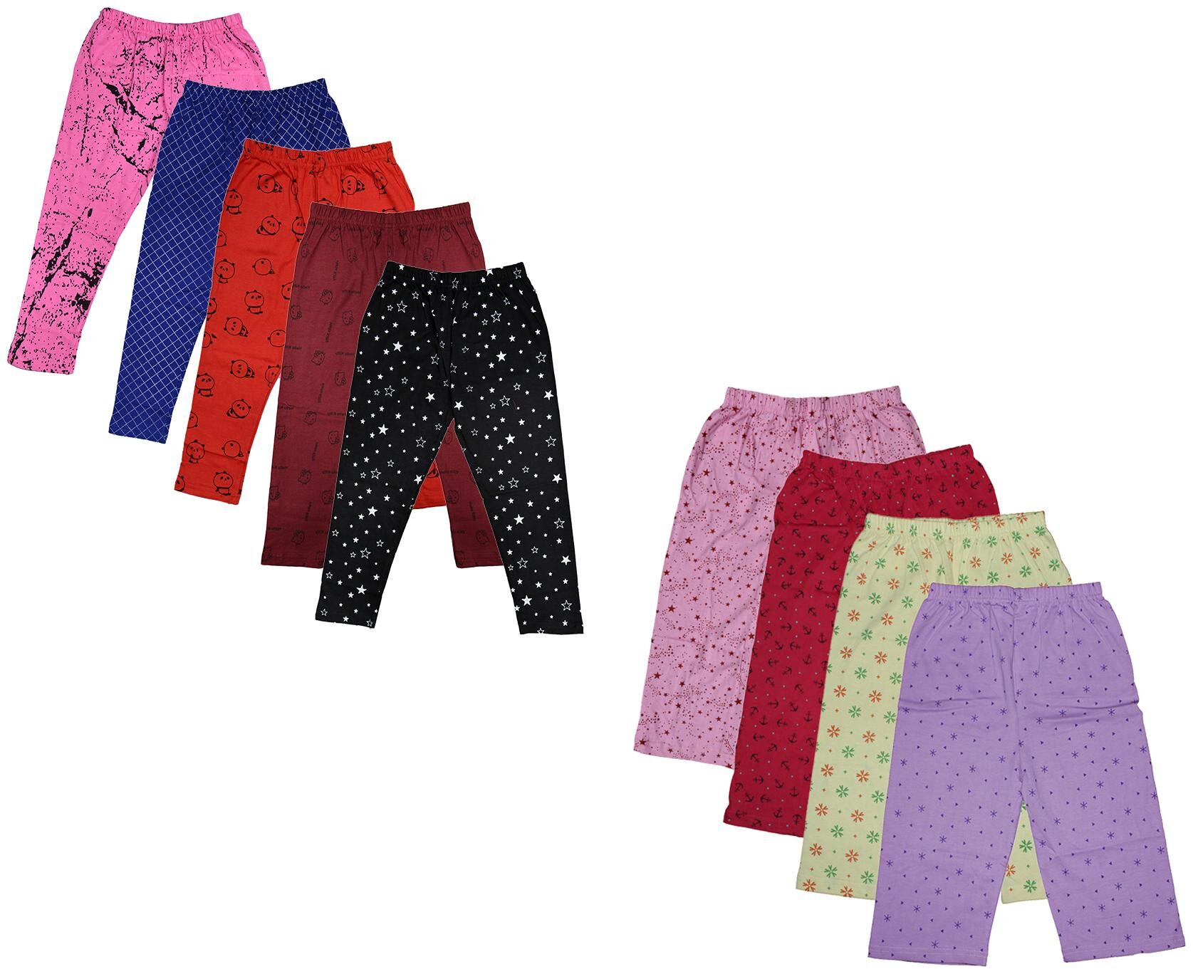 

Indiweaves Girl Cotton Printed Capri - Multi