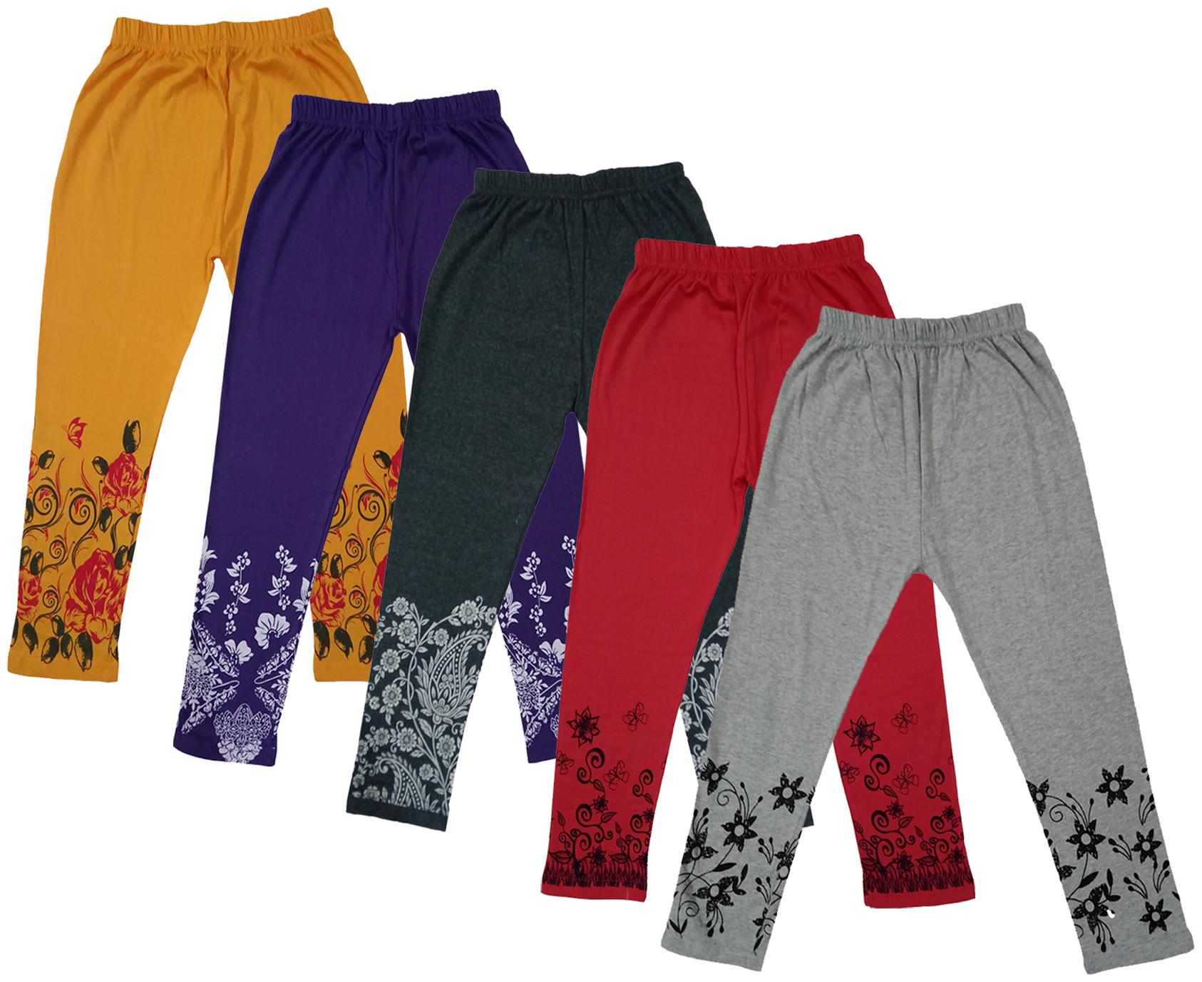 

Indiweaves Girl Cotton Printed Capri - Multi
