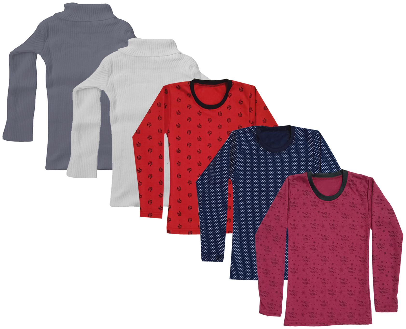 

Indiweaves Girl Wool Printed T shirt - Multi