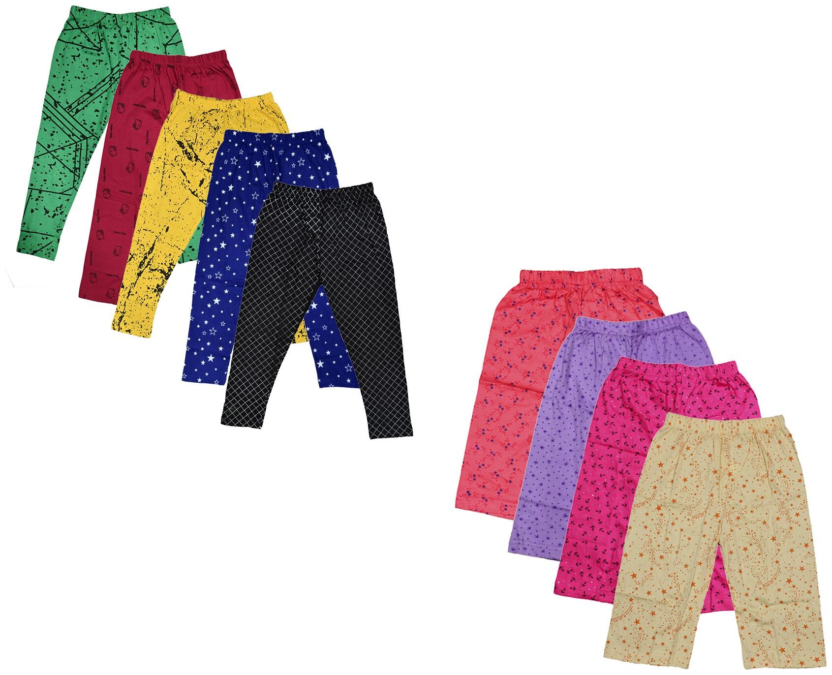 

Indiweaves Girl Cotton Printed Capri - Multi