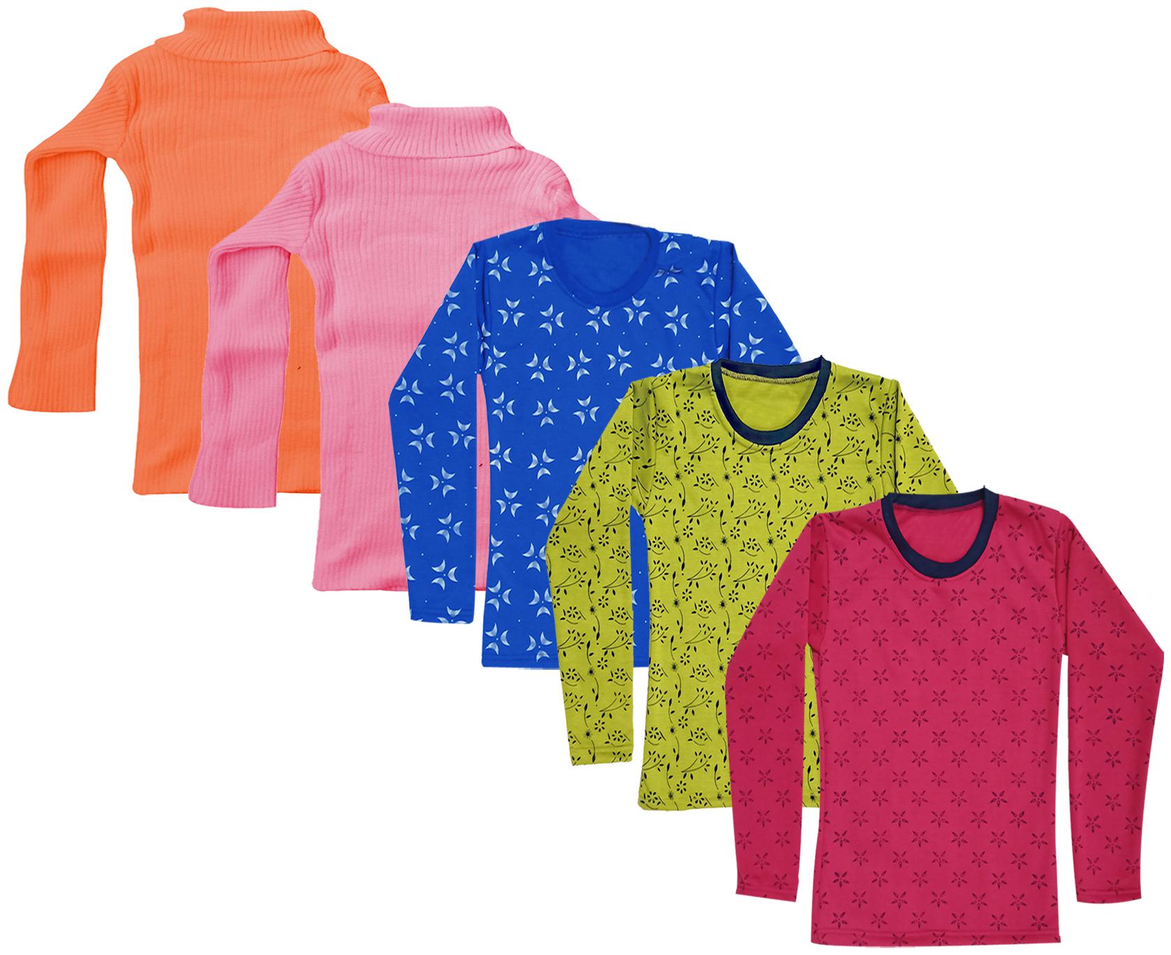 

Indiweaves Girl Wool Printed T shirt - Multi