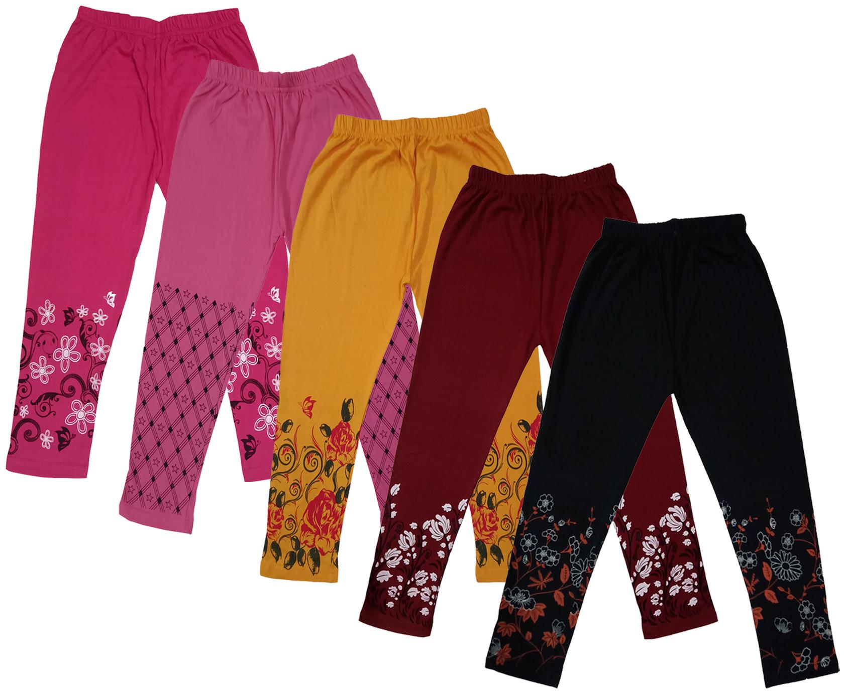 

Indiweaves Girl Cotton Printed Capri - Multi