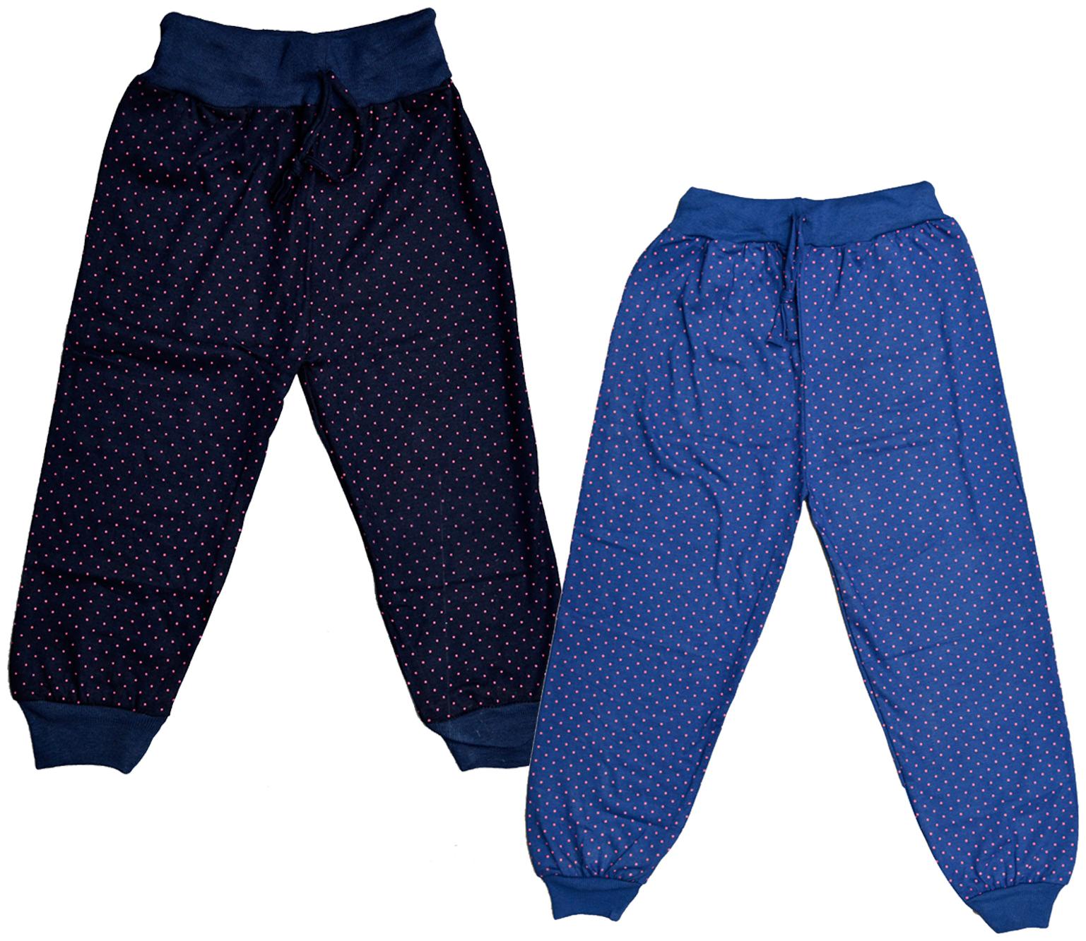 

Indiweaves Girl Cotton Printed Capri - Blue