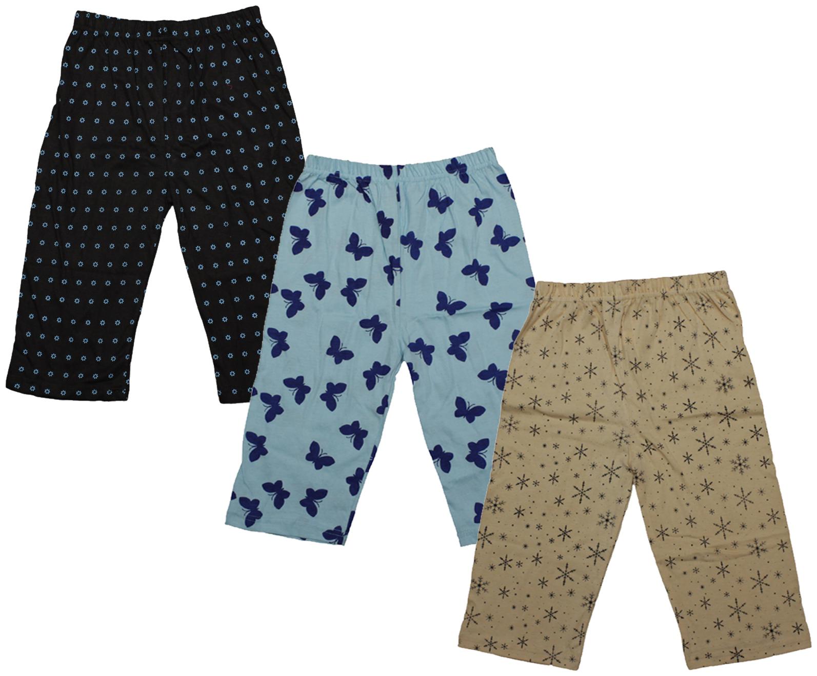 

Indiweaves Girl Cotton Printed Capri - Multi