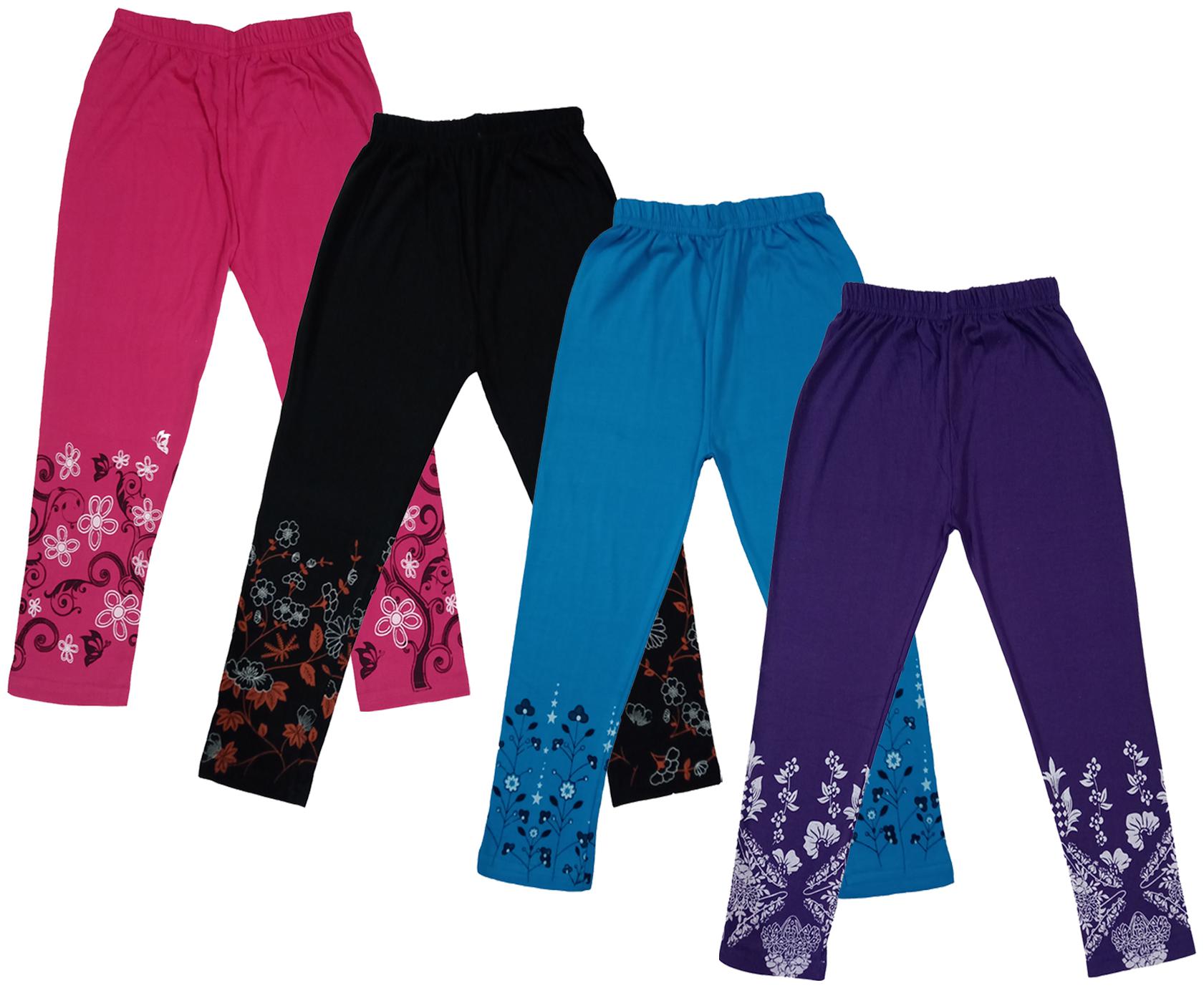 

Indiweaves Girl Cotton Printed Capri - Multi