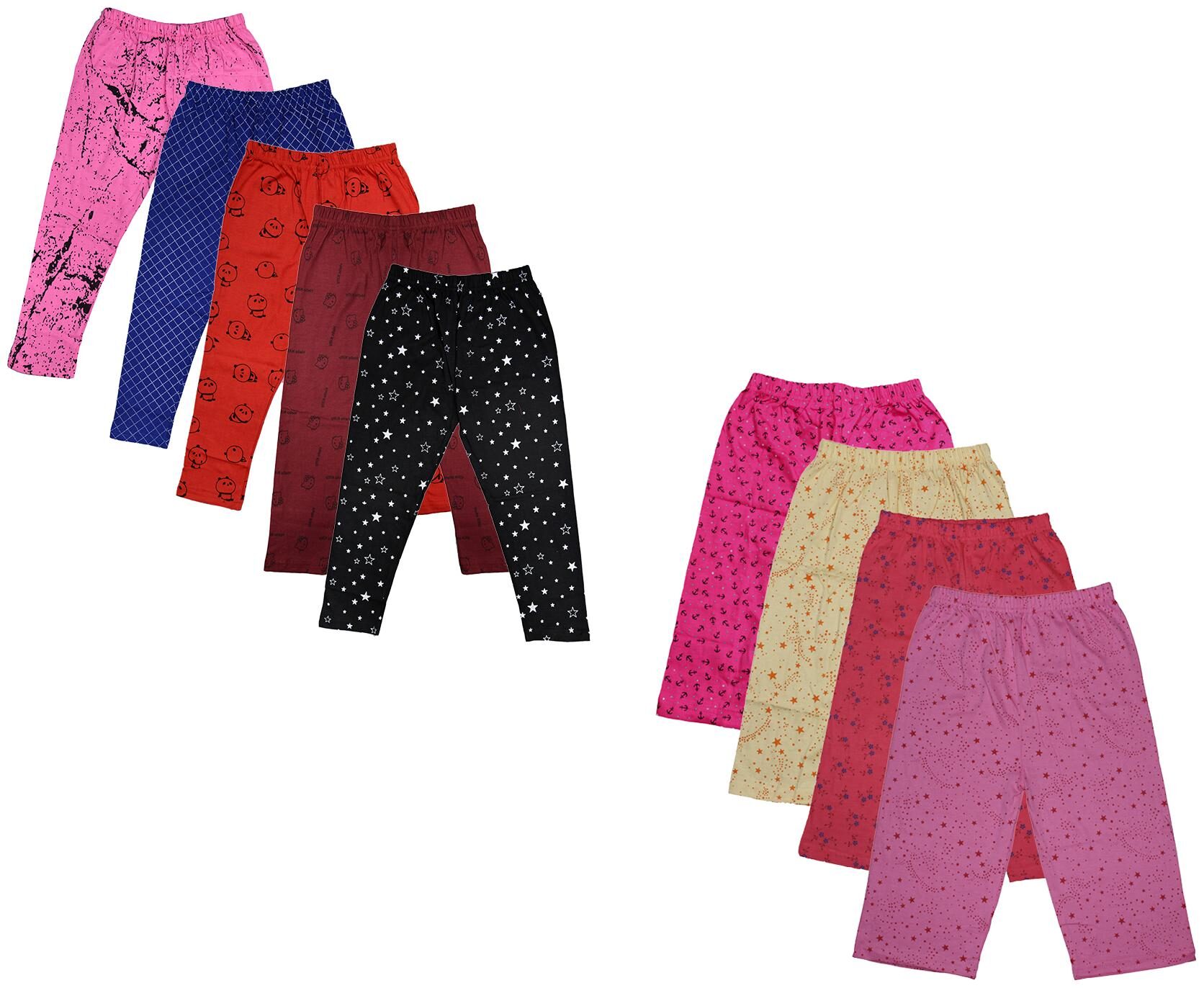 

Indiweaves Girl Cotton Printed Capri - Multi