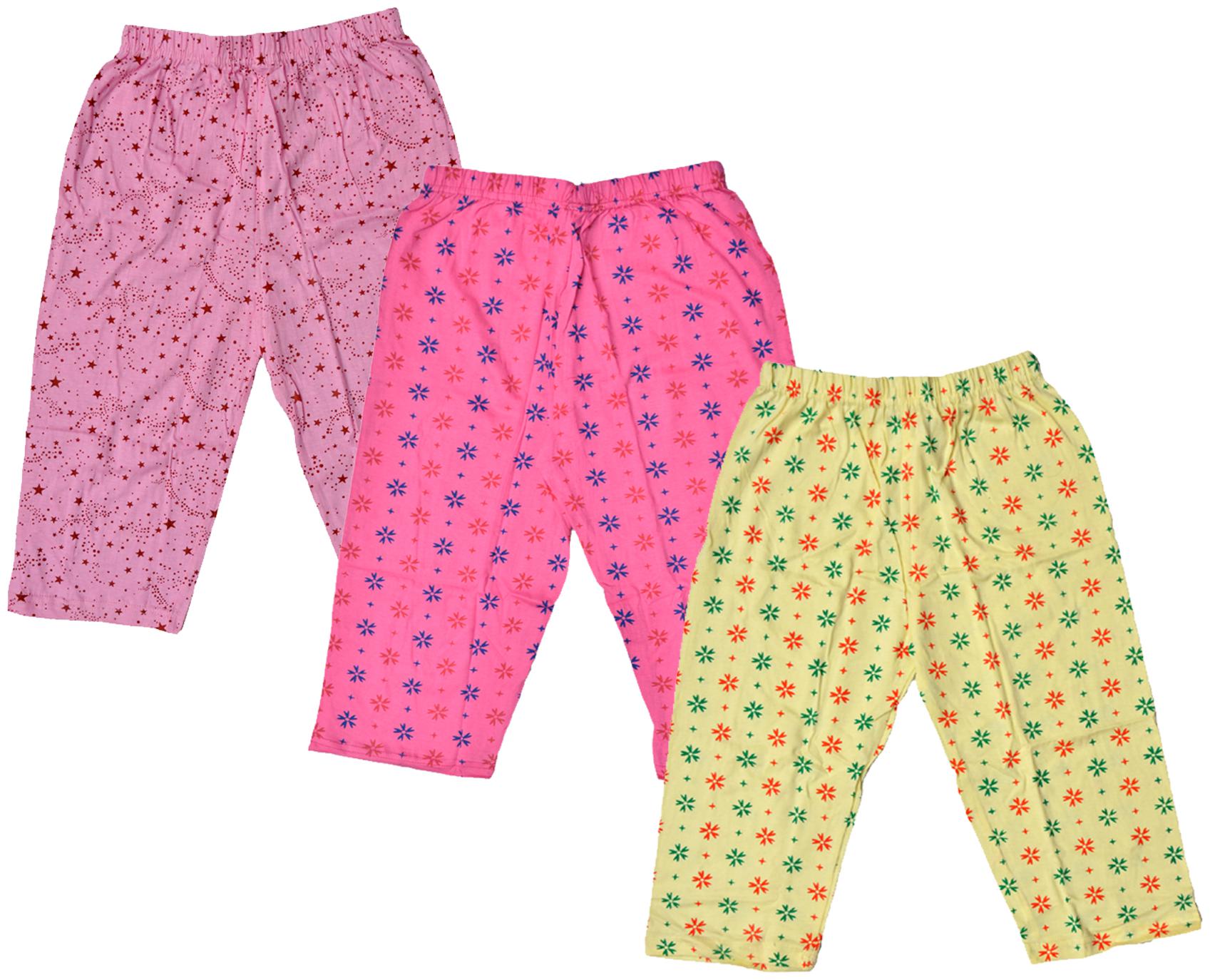 

Indiweaves Girl Cotton Printed Capri - Multi