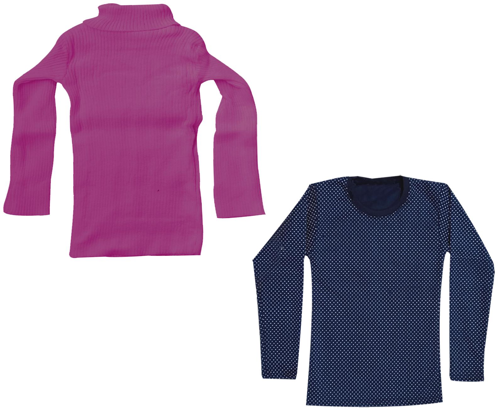 

Indiweaves Girl Wool Printed T shirt - Purple Blue